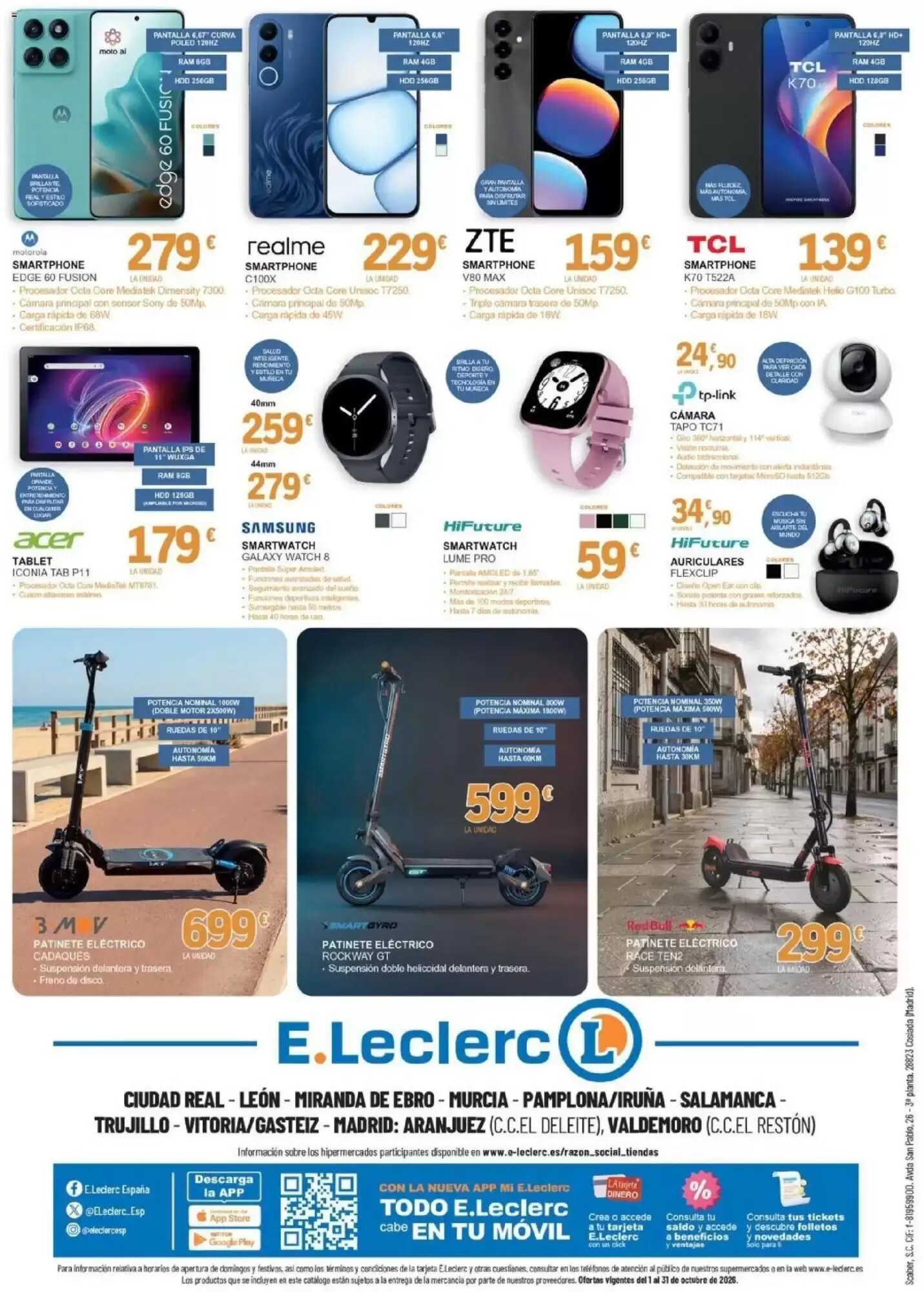Folleto promocional de E.Leclerc válido desde el 01/10/2026 - Página 8.