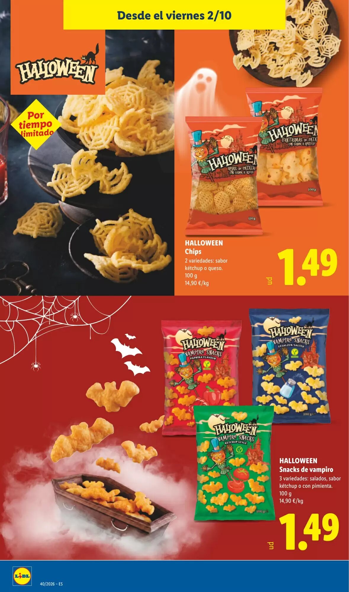 Folleto promocional de Lidl válido desde el 02/10/2026 - Página 10.