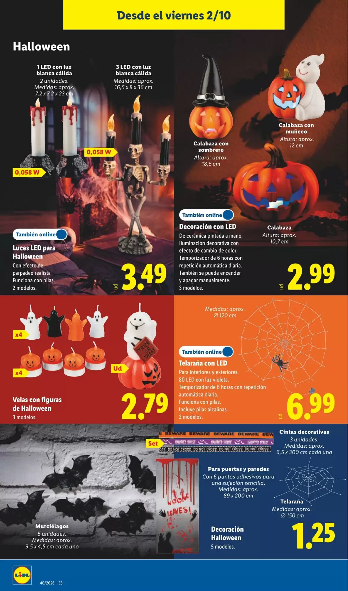 Folleto promocional de Lidl válido desde el 02/10/2026 - Página 22.