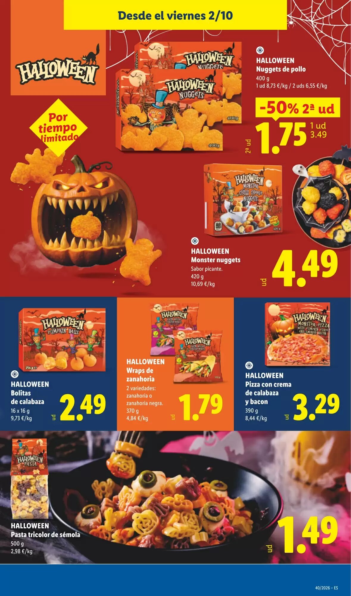 Folleto promocional de Lidl válido desde el 02/10/2026 - Página 3.