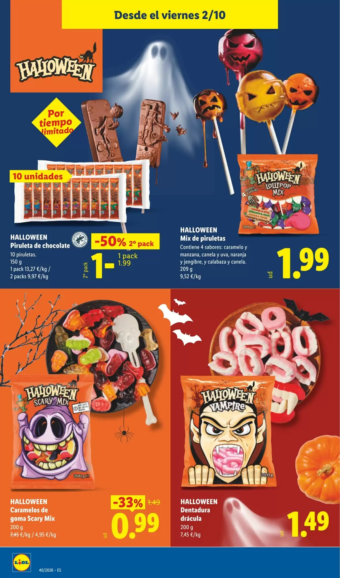Folleto promocional de Lidl válido desde el 02/10/2026 - Página 4.