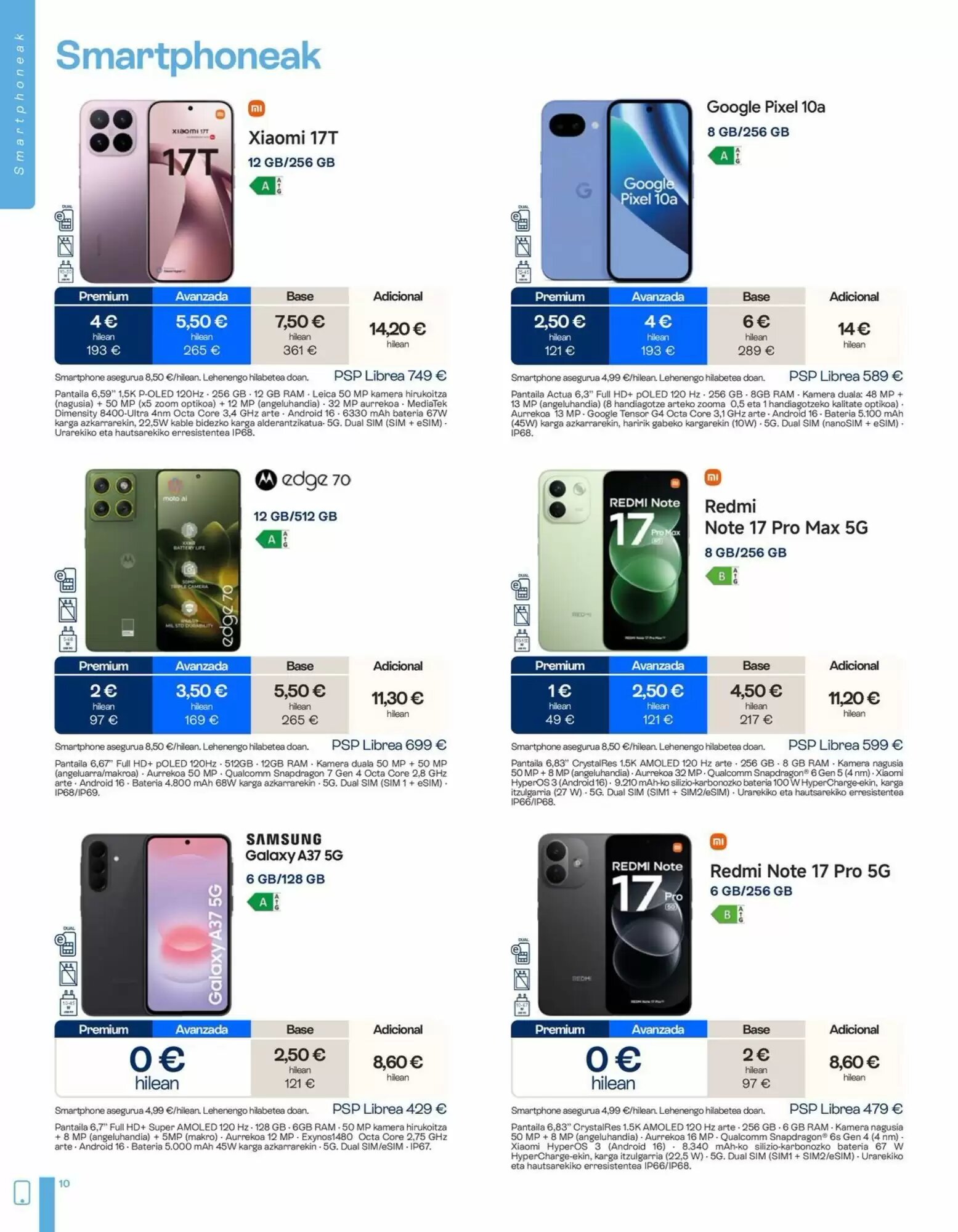 Folleto promocional de Movistar válido desde el 02/10/2026 - Página 10.
