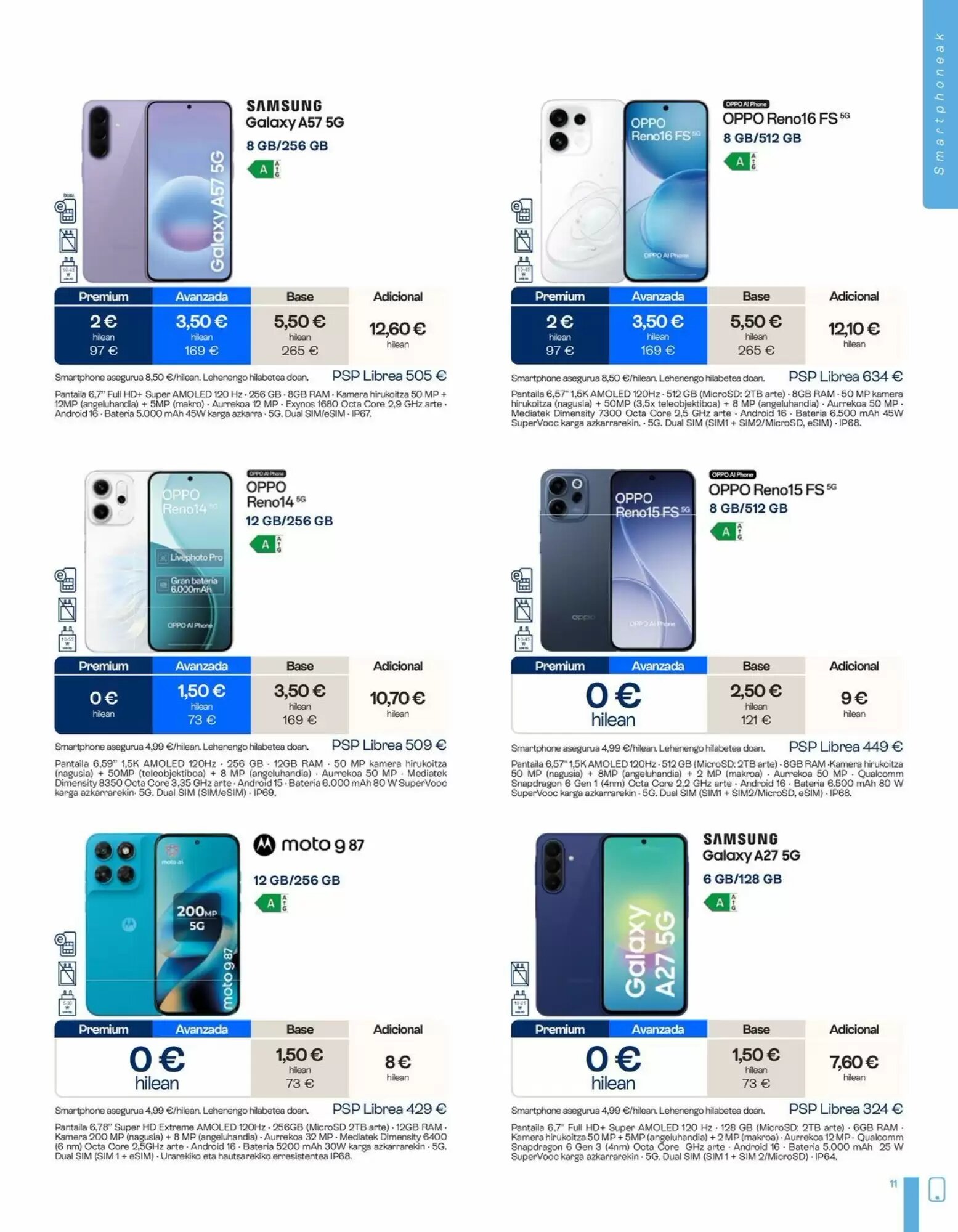 Folleto promocional de Movistar válido desde el 02/10/2026 - Página 11.