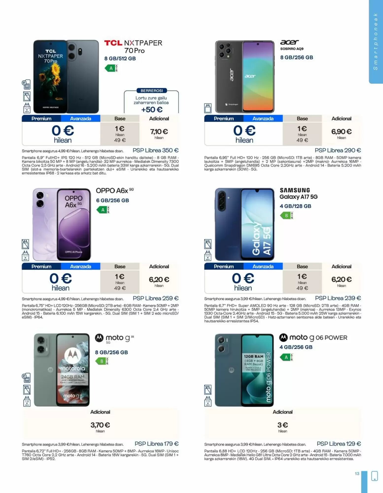Folleto promocional de Movistar válido desde el 02/10/2026 - Página 13.