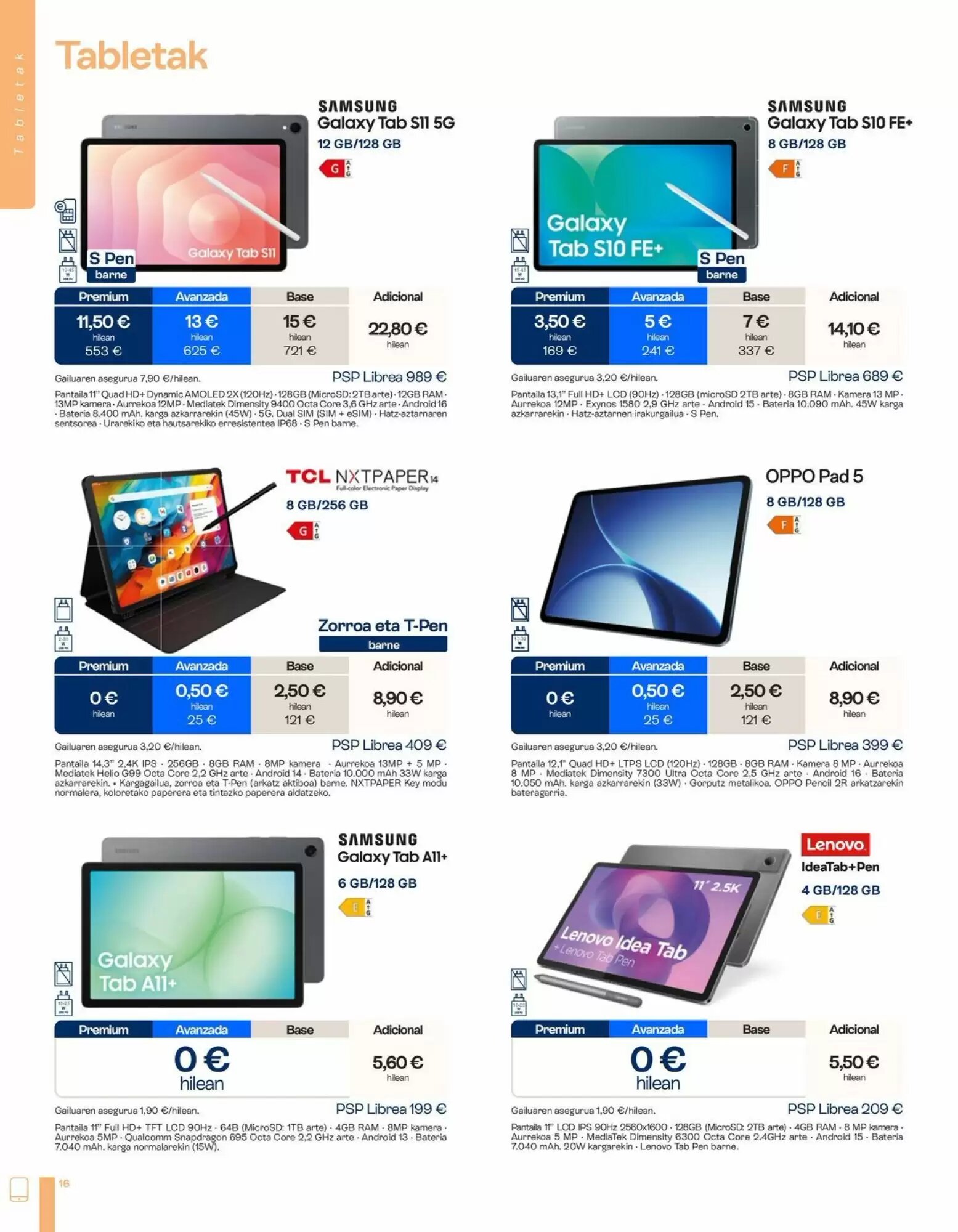 Folleto promocional de Movistar válido desde el 02/10/2026 - Página 16.