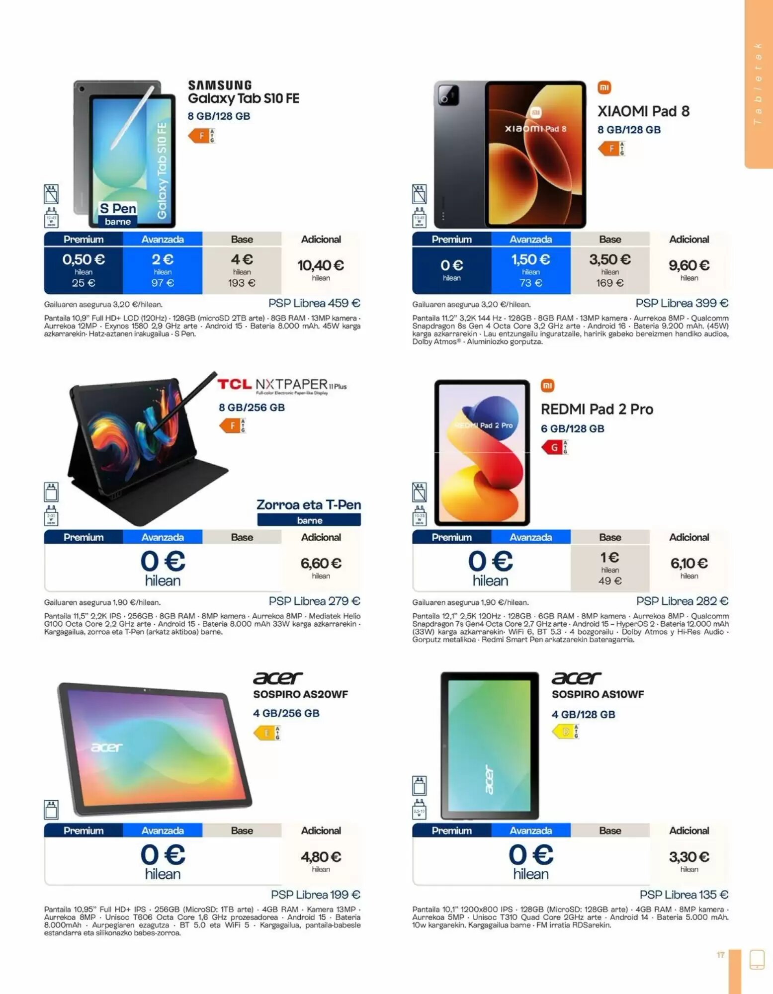 Folleto promocional de Movistar válido desde el 02/10/2026 - Página 17.