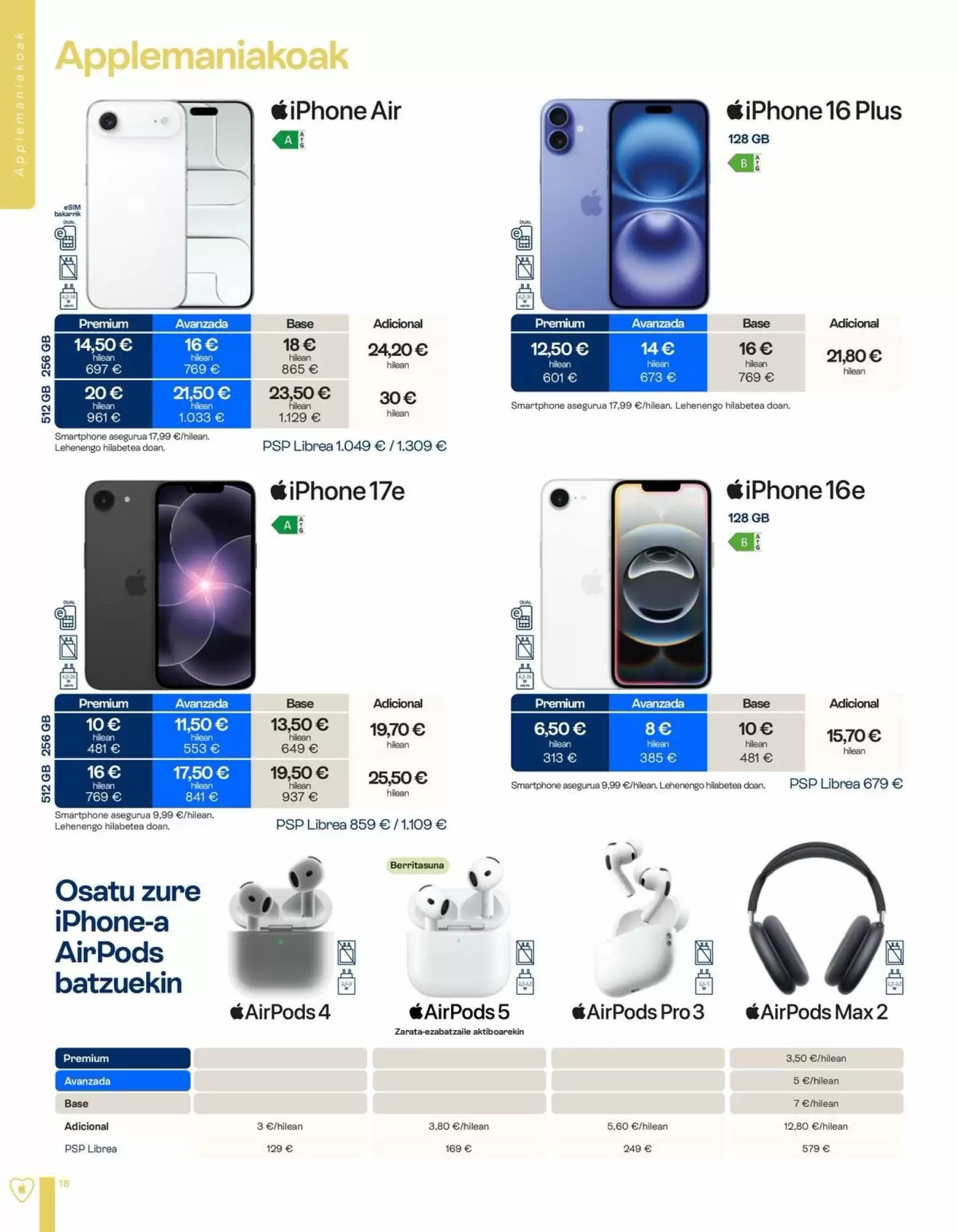 Folleto promocional de Movistar válido desde el 02/10/2026 - Página 18.