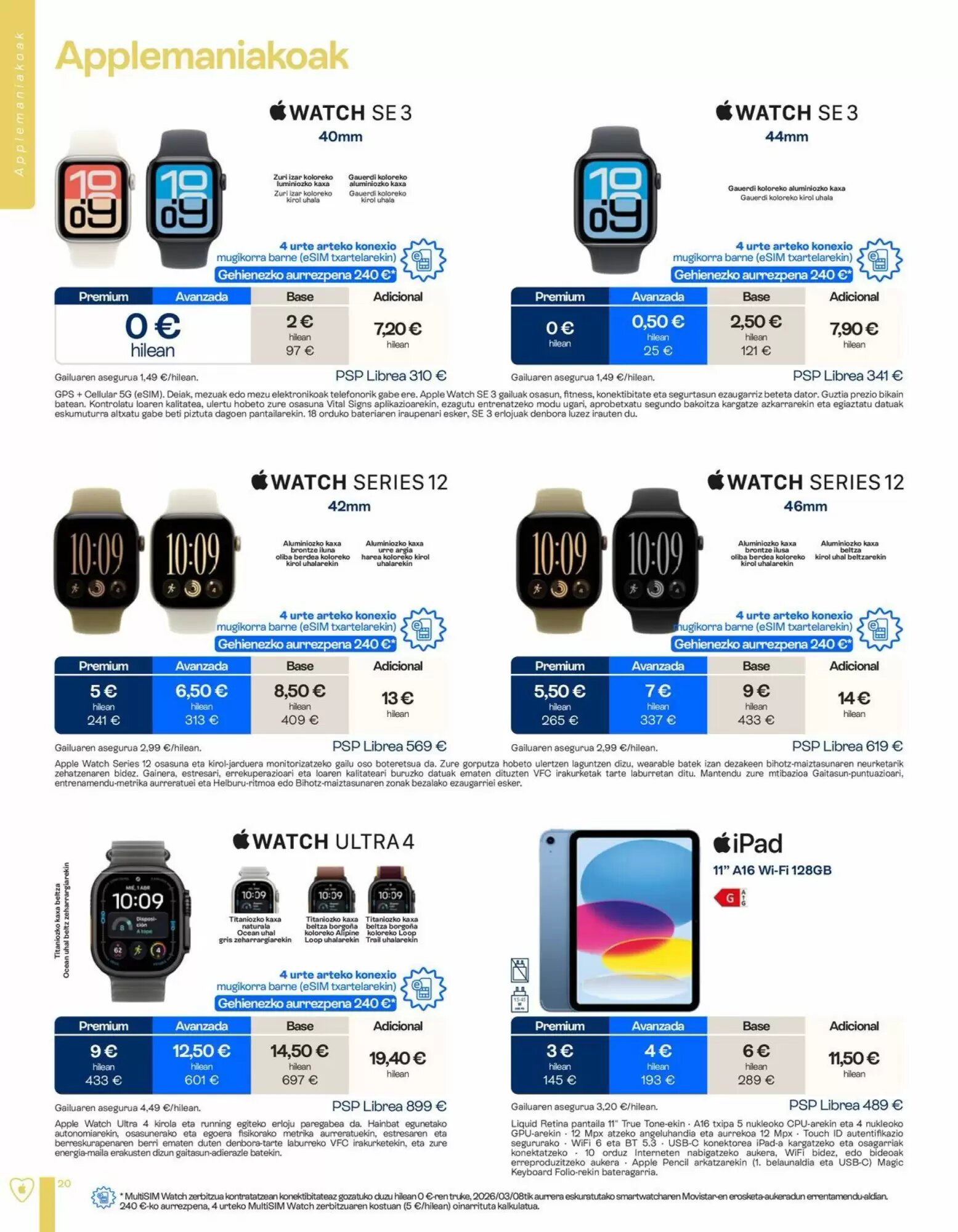 Folleto promocional de Movistar válido desde el 02/10/2026 - Página 20.