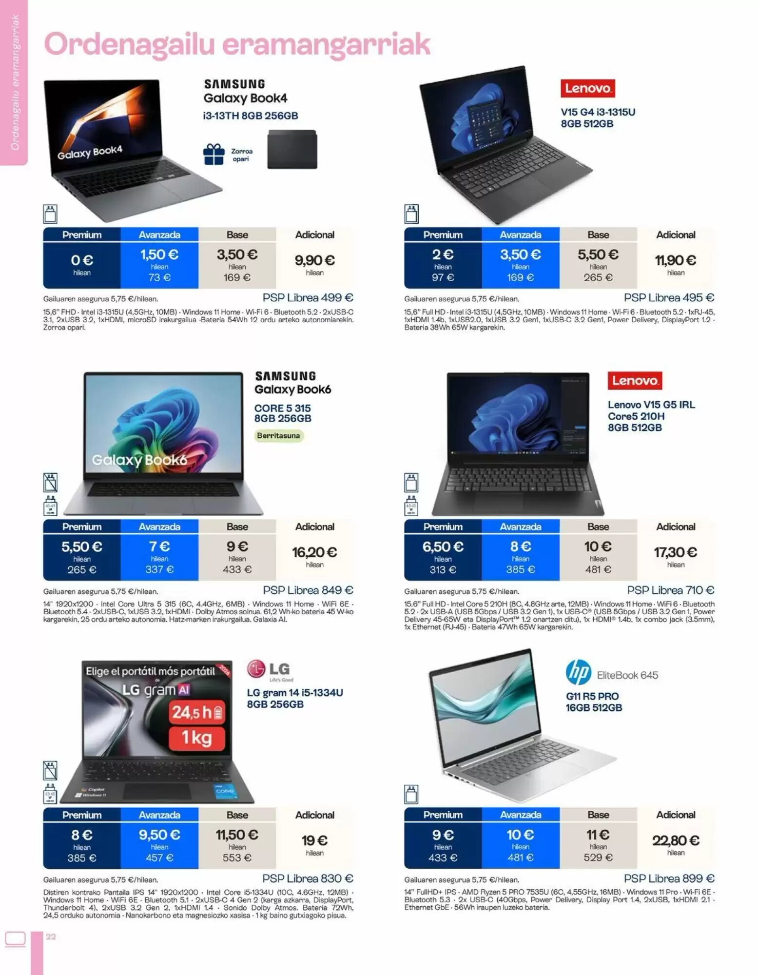 Folleto promocional de Movistar válido desde el 02/10/2026 - Página 22.