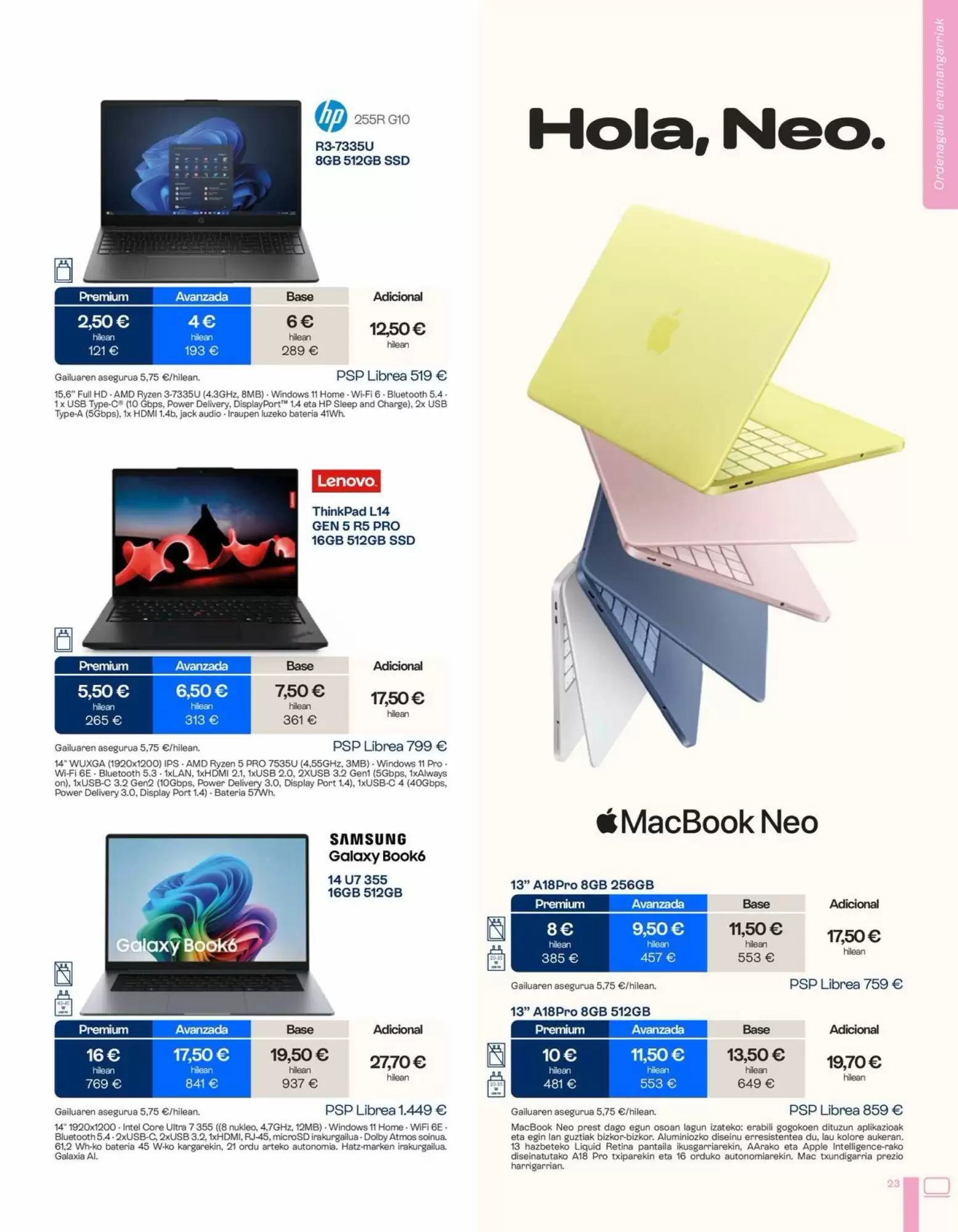 Folleto promocional de Movistar válido desde el 02/10/2026 - Página 23.