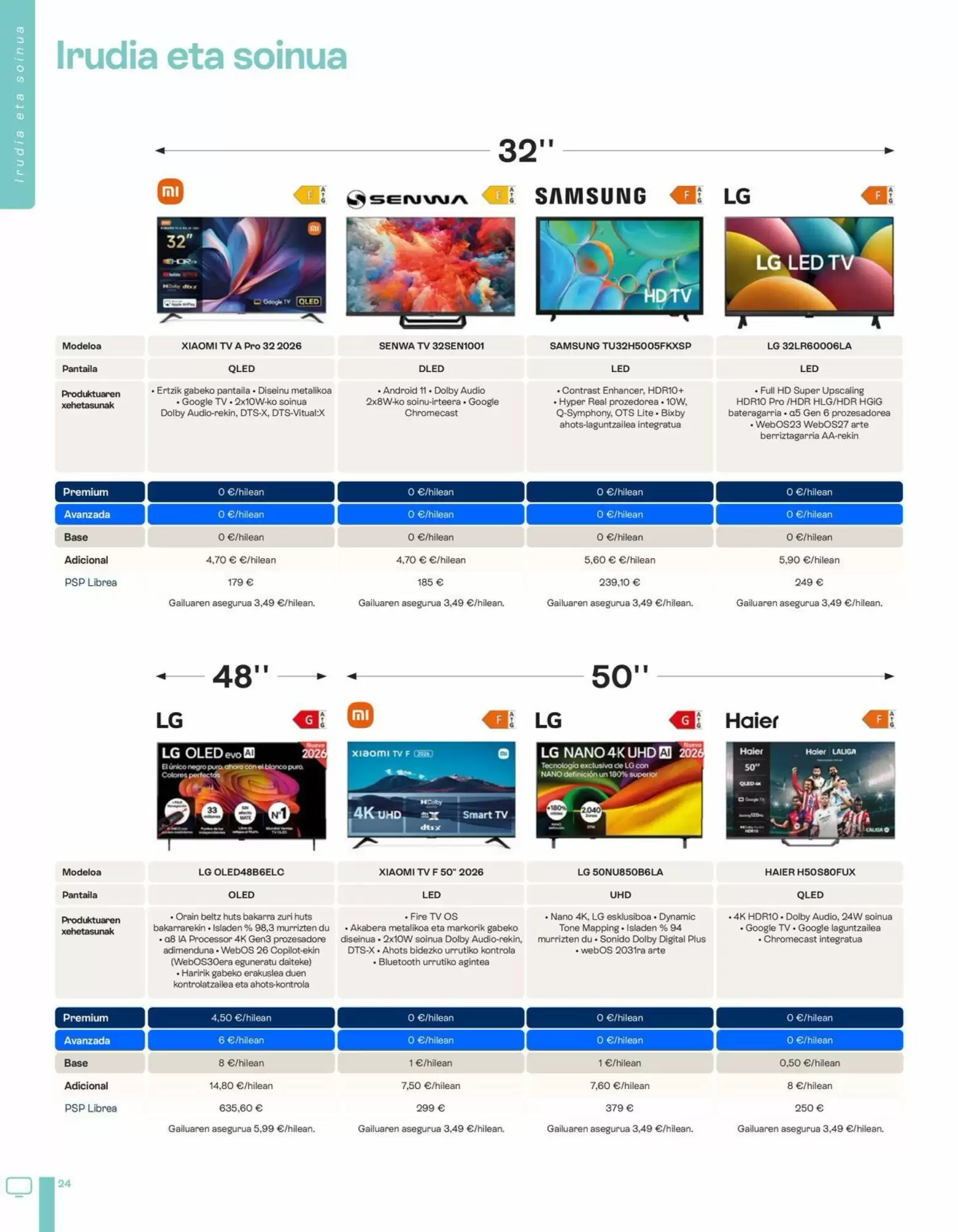 Folleto promocional de Movistar válido desde el 02/10/2026 - Página 24.