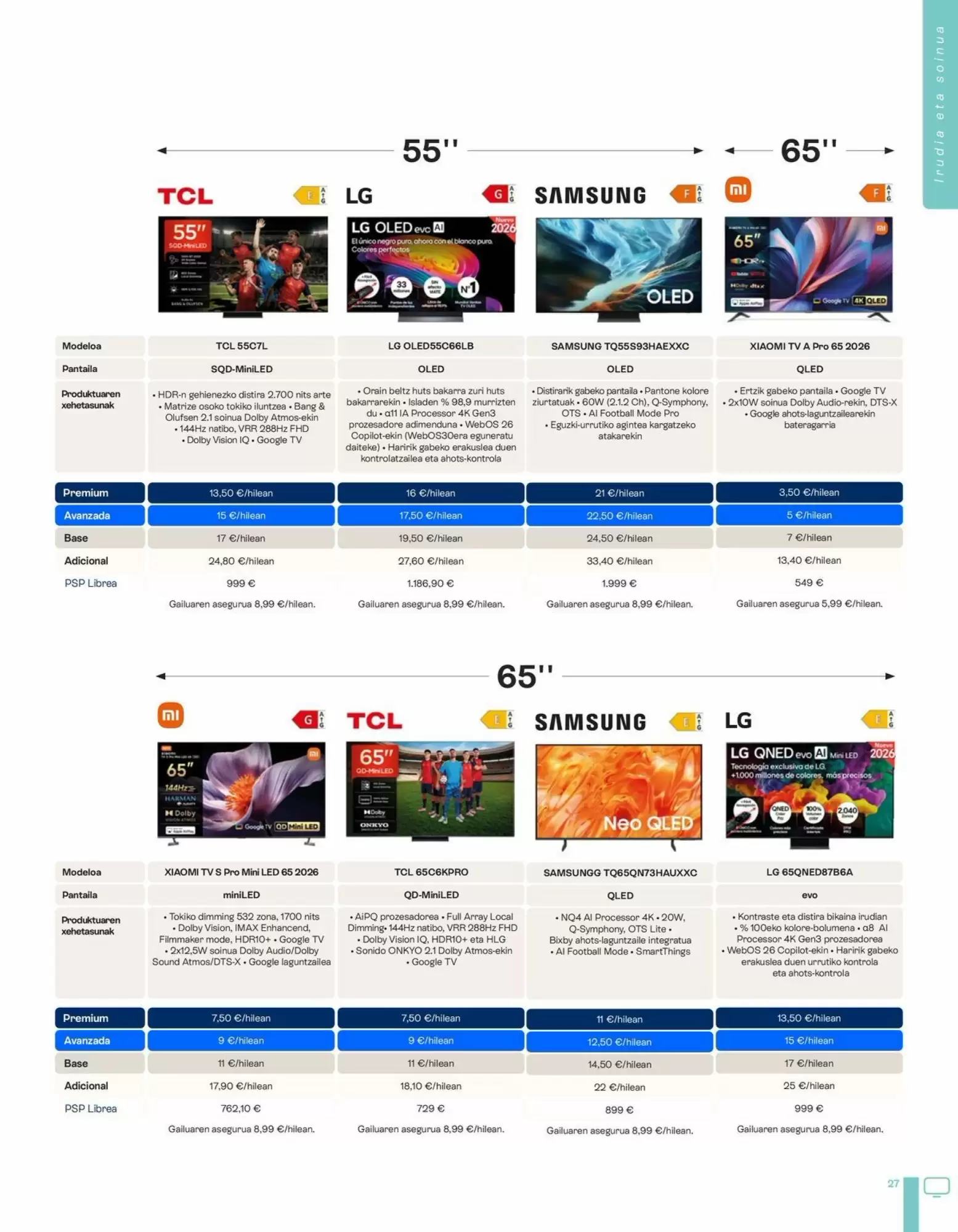 Folleto promocional de Movistar válido desde el 02/10/2026 - Página 27.