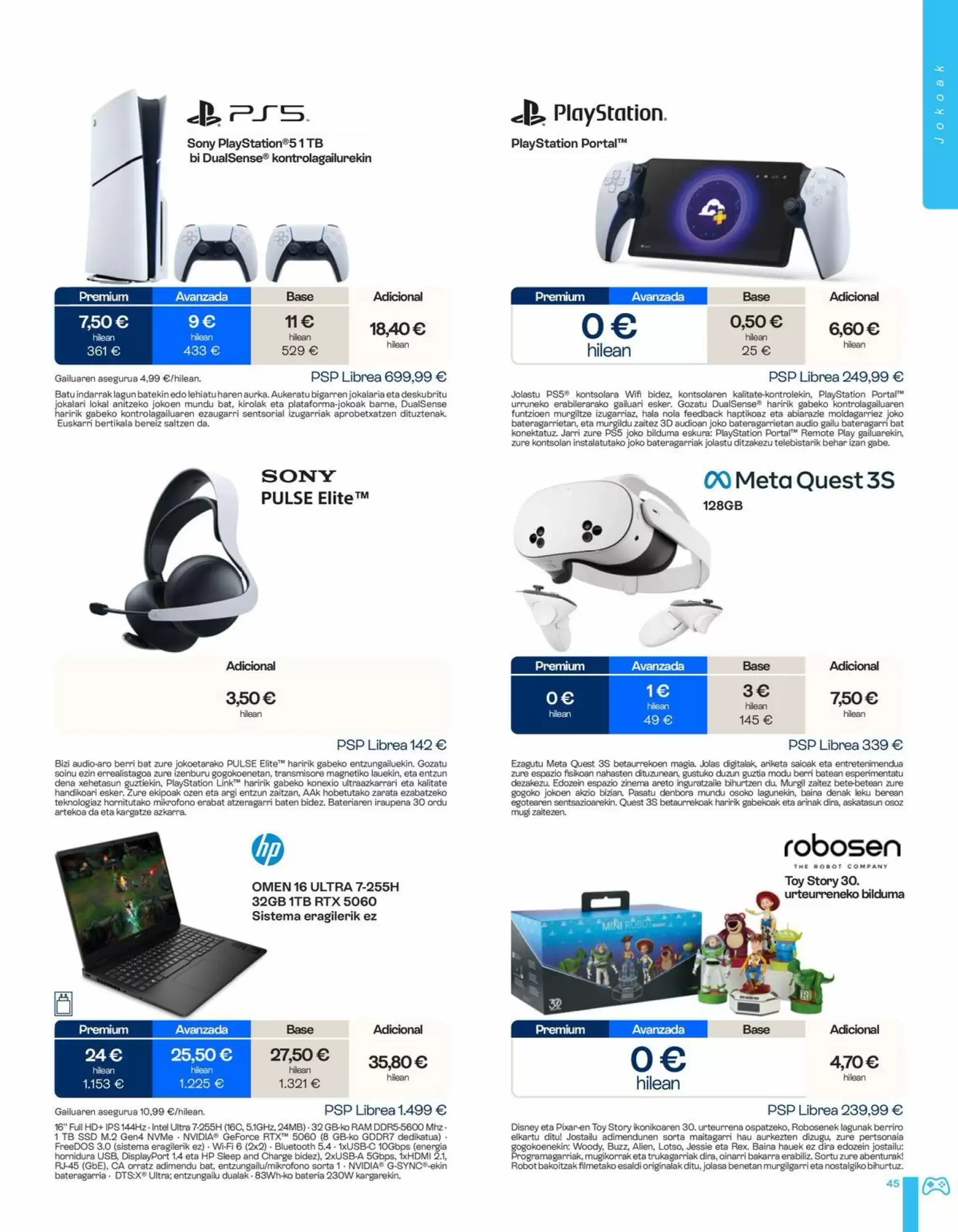 Folleto promocional de Movistar válido desde el 02/10/2026 - Página 45.