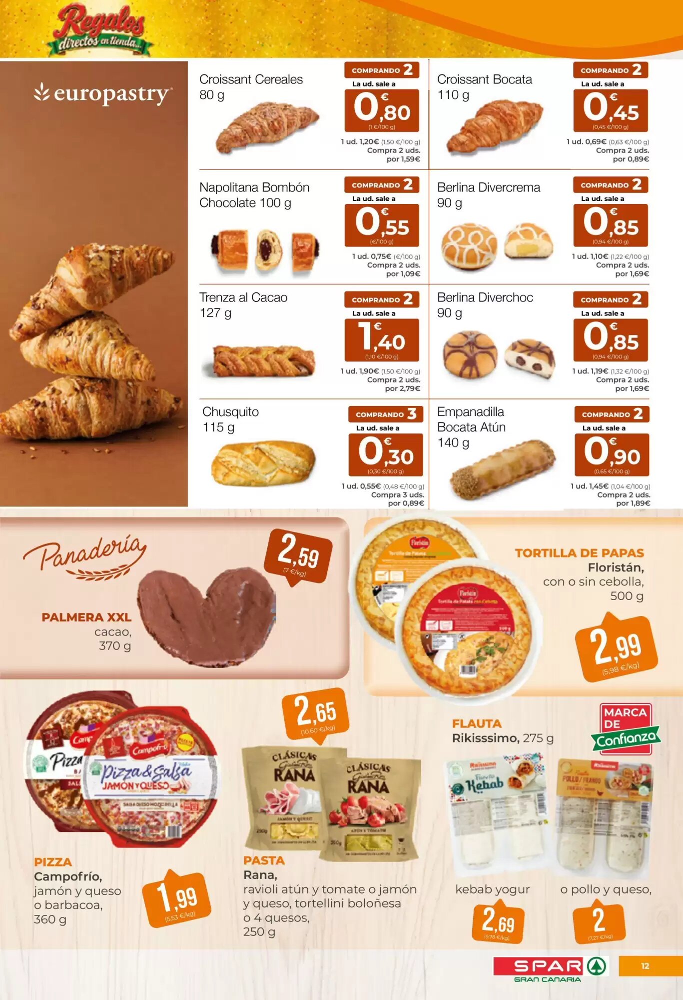 Folleto promocional de SPAR Gran Canaria válido desde el 02/10/2026 - Página 12.