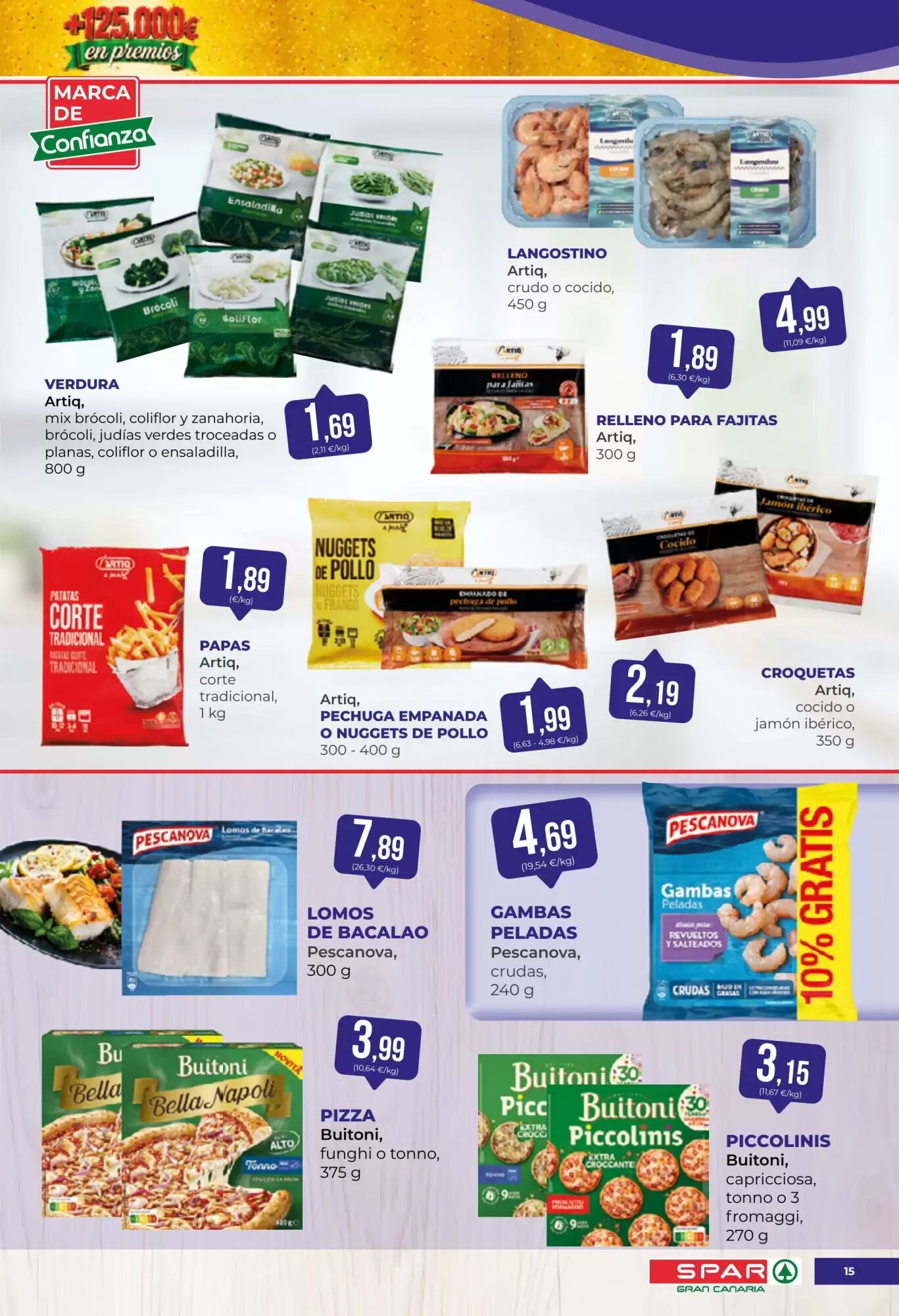 Folleto promocional de SPAR Gran Canaria válido desde el 02/10/2026 - Página 15.