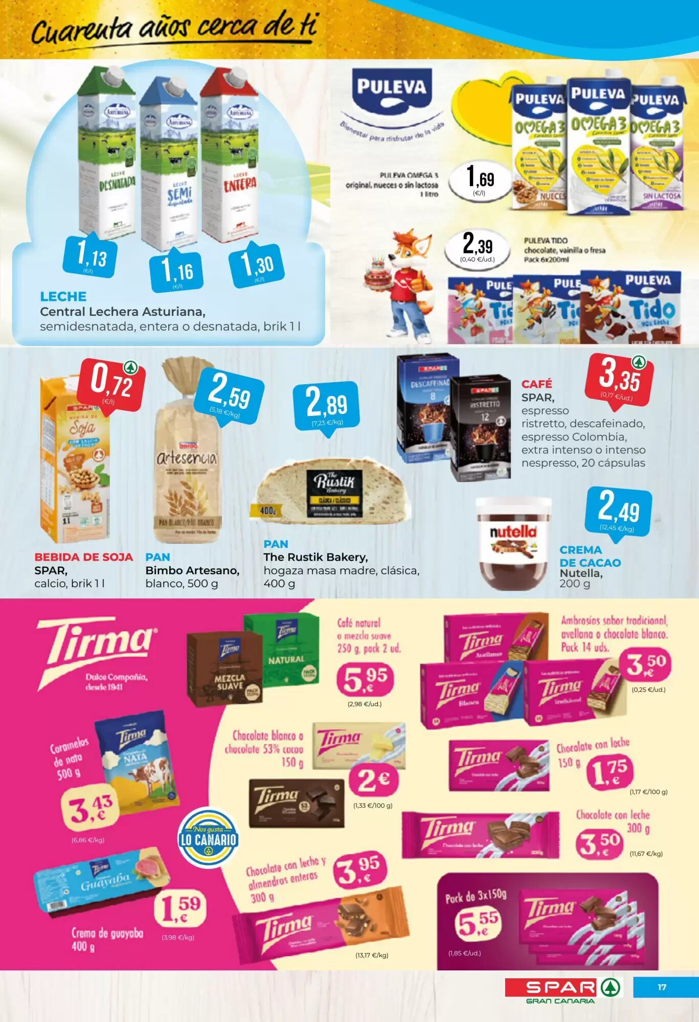 Folleto promocional de SPAR Gran Canaria válido desde el 02/10/2026 - Página 17.