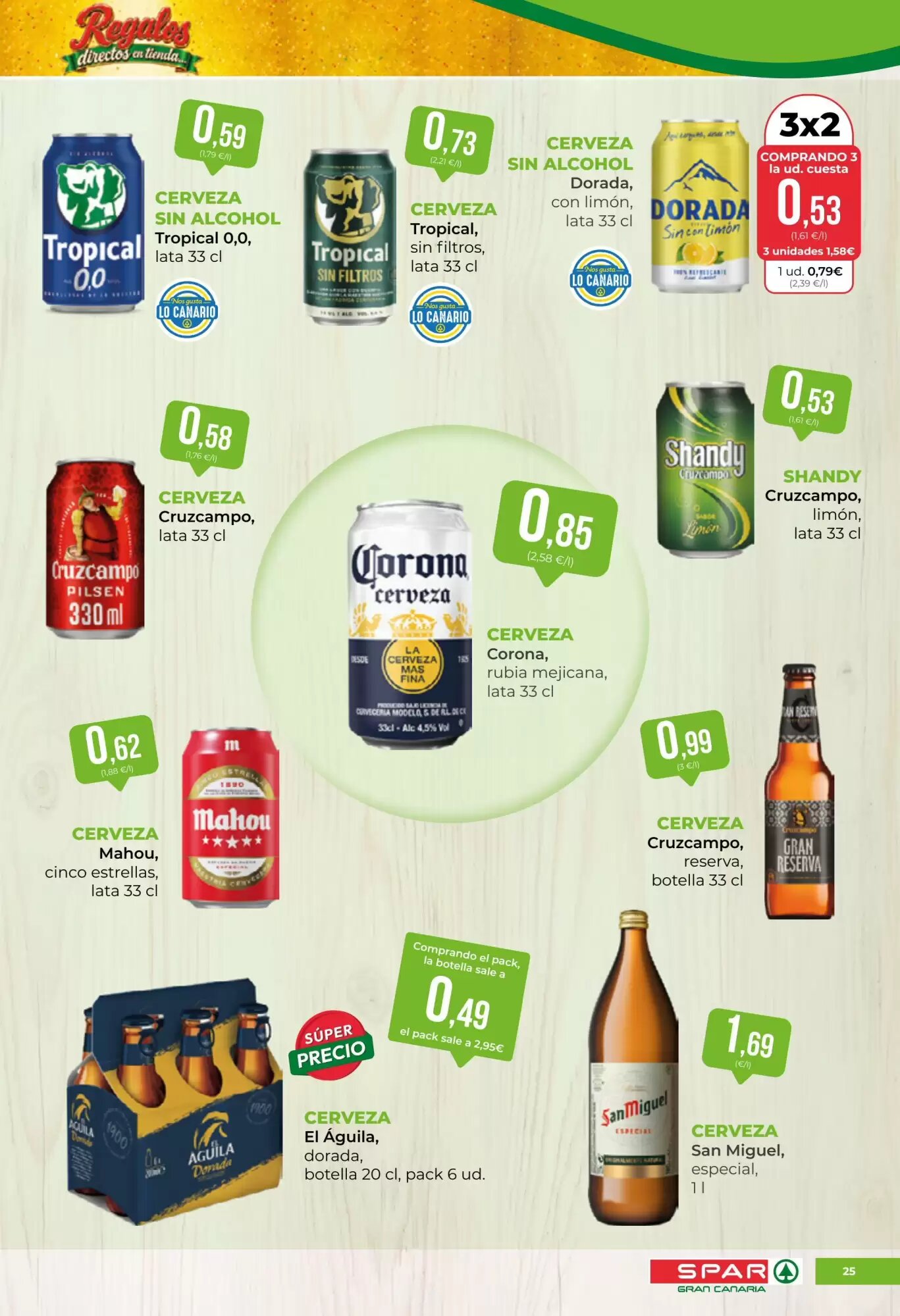 Folleto promocional de SPAR Gran Canaria válido desde el 02/10/2026 - Página 25.