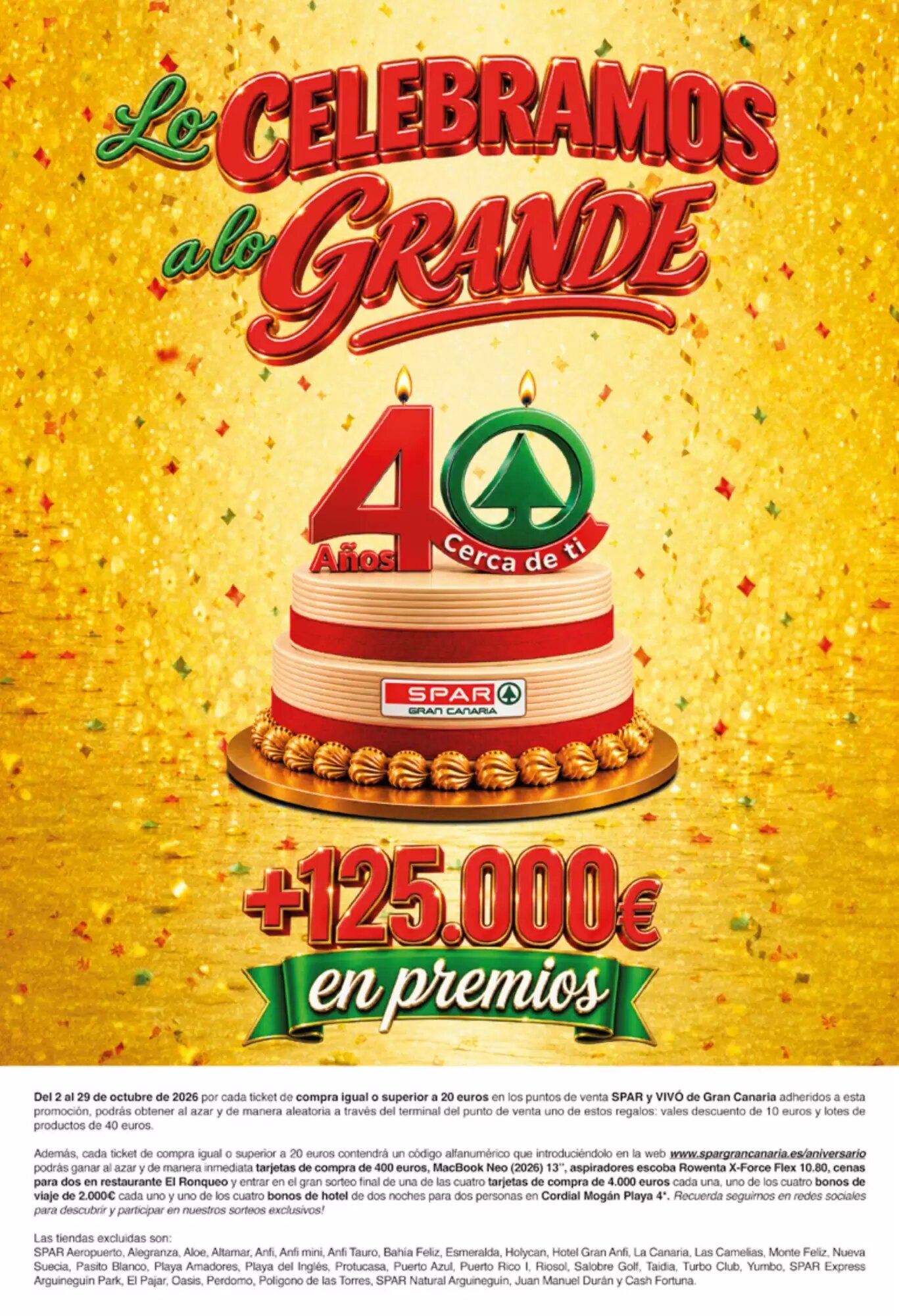 Folleto promocional de SPAR Gran Canaria válido desde el 02/10/2026 - Página 3.