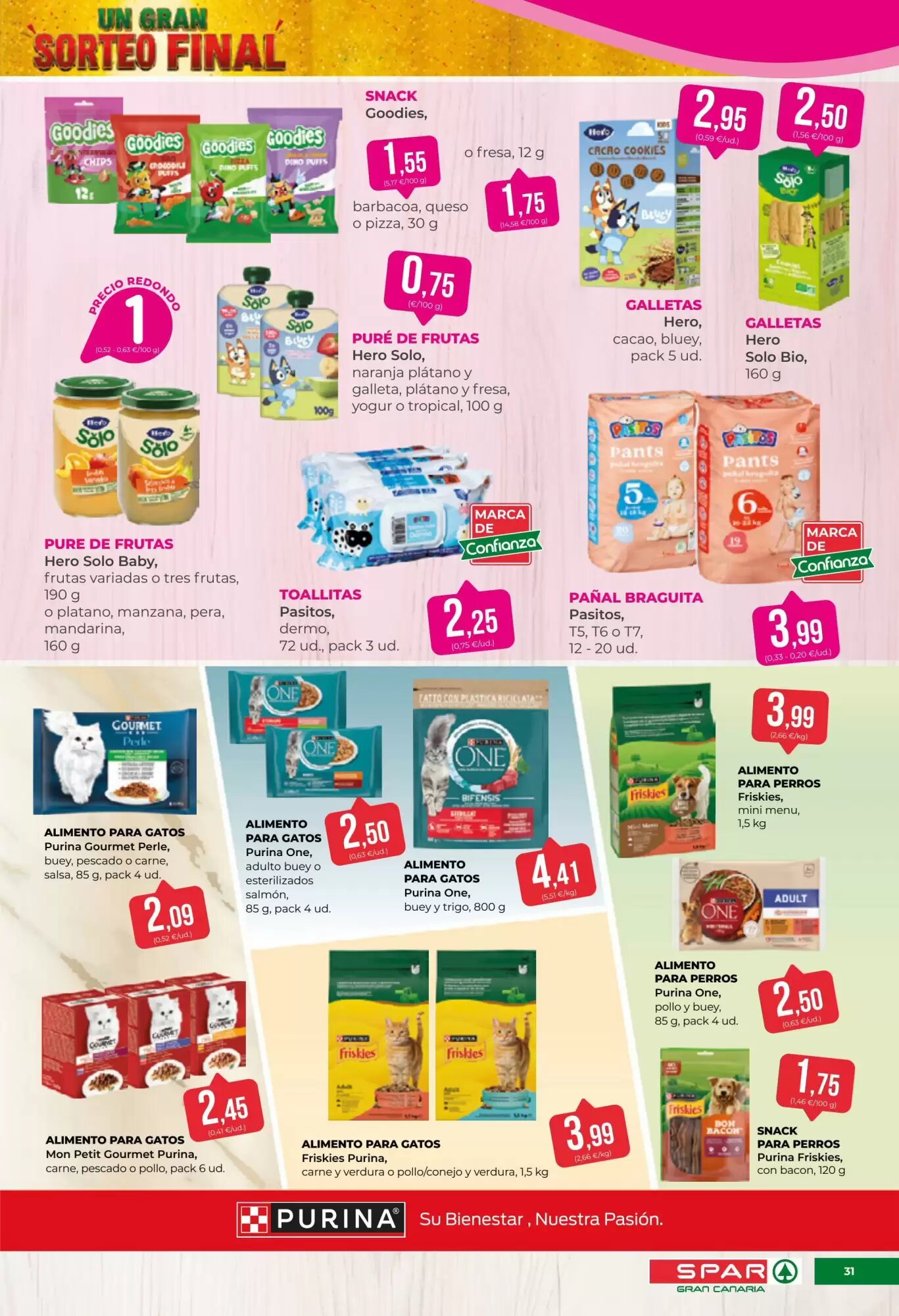 Folleto promocional de SPAR Gran Canaria válido desde el 02/10/2026 - Página 31.