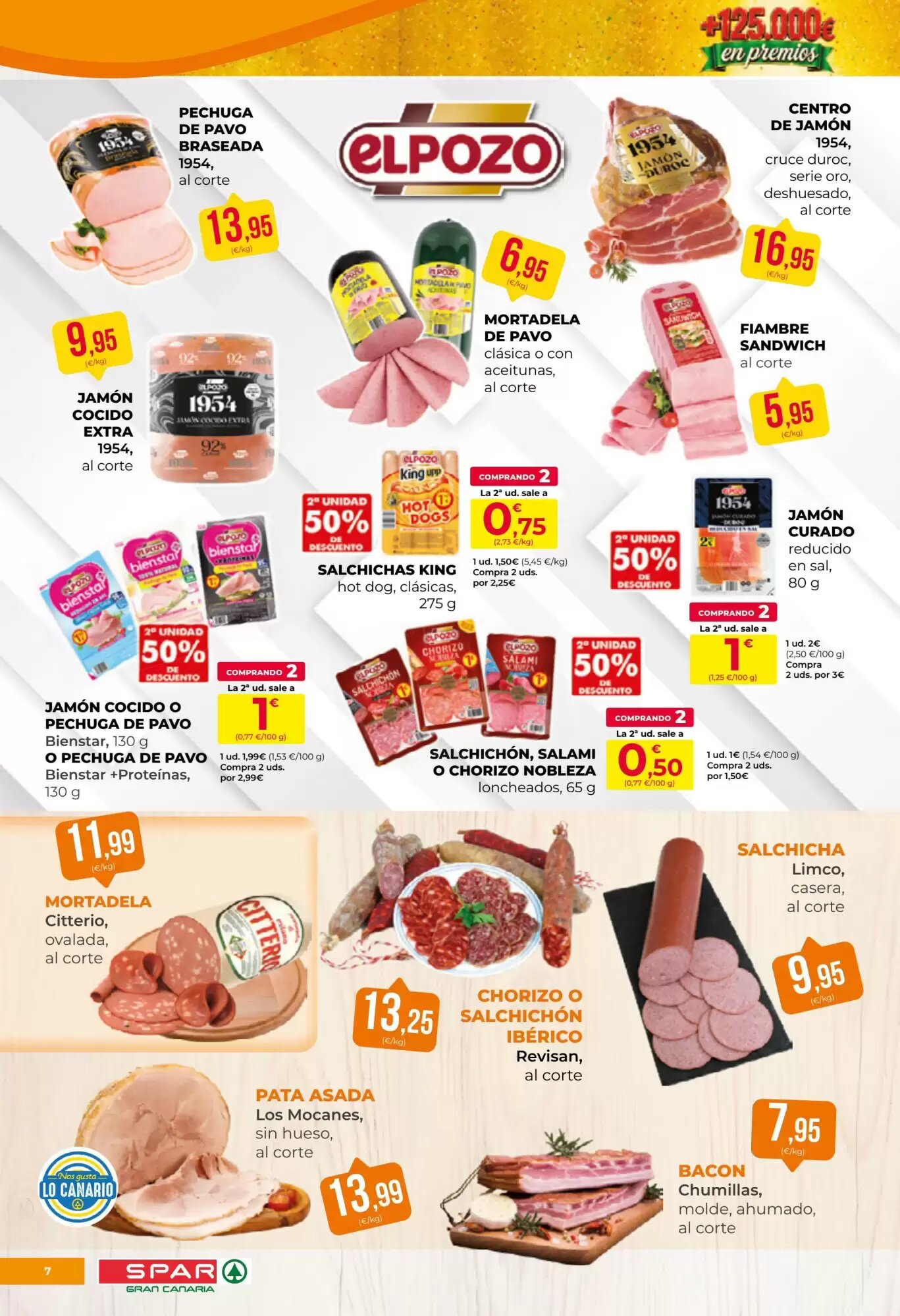 Folleto promocional de SPAR Gran Canaria válido desde el 02/10/2026 - Página 7.