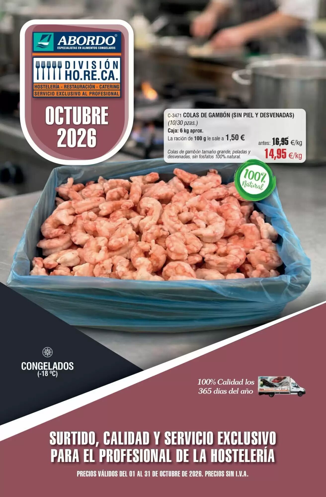 Folleto promocional de Abordo válido desde el 02/10/2026 - Página 1.