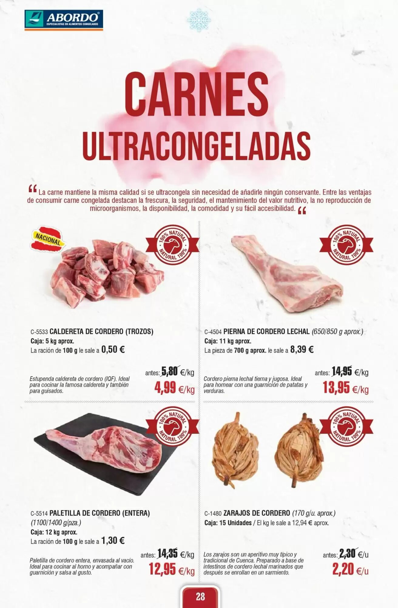Folleto promocional de Abordo válido desde el 02/10/2026 - Página 28.
