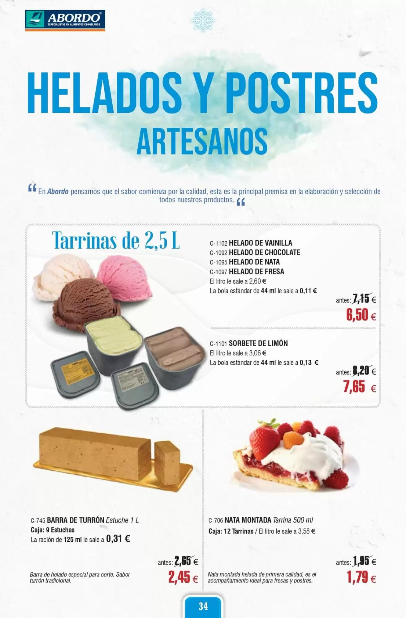 Folleto promocional de Abordo válido desde el 02/10/2026 - Página 34.