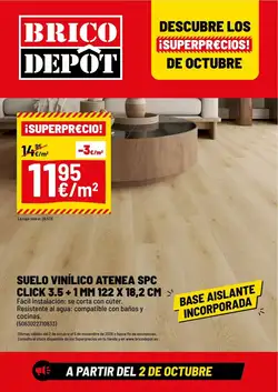 Folleto promocional de Brico Depôt válido desde el 02/10/2026