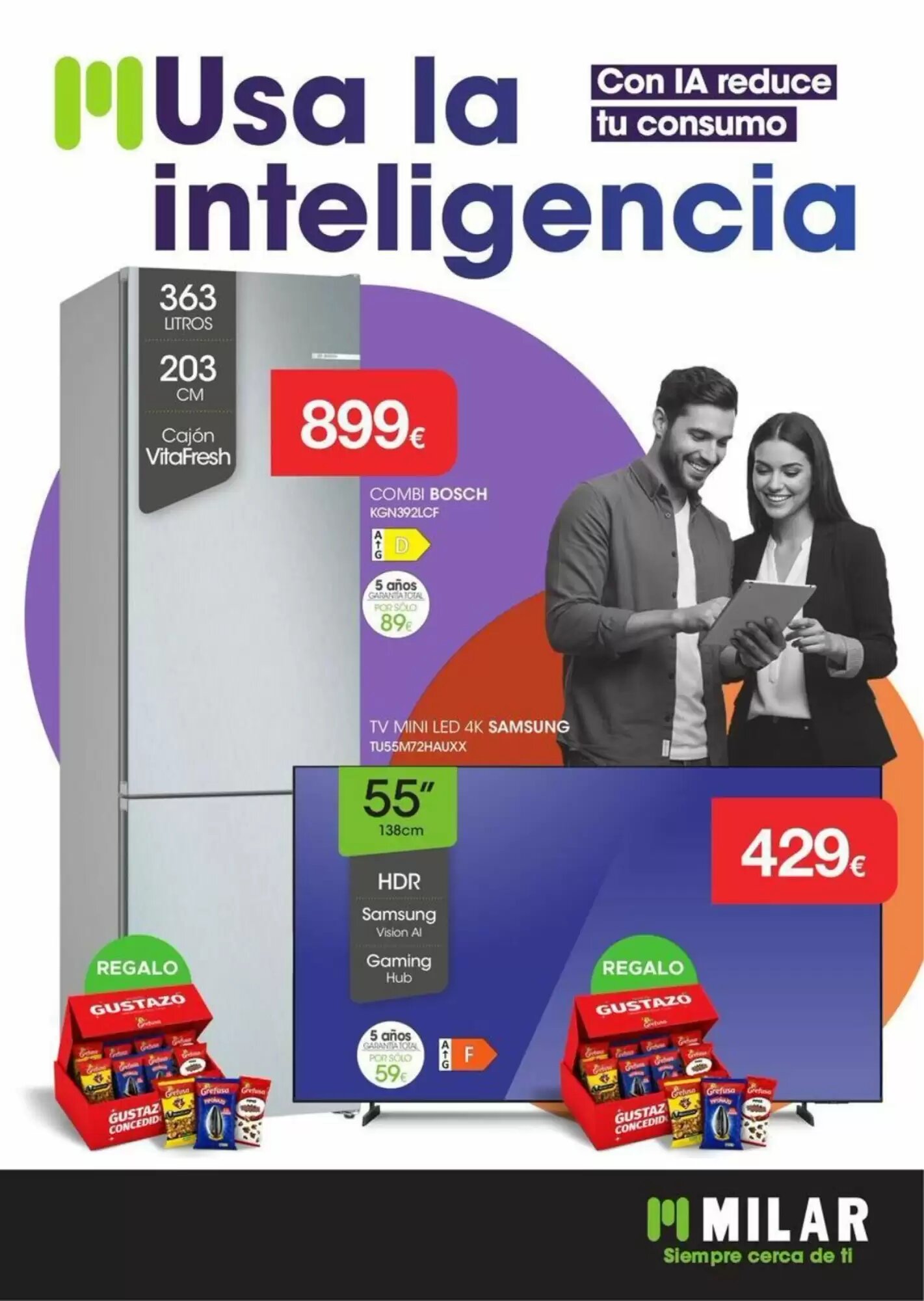 Folleto promocional de Milar válido desde el 02/10/2026 - Página 1.