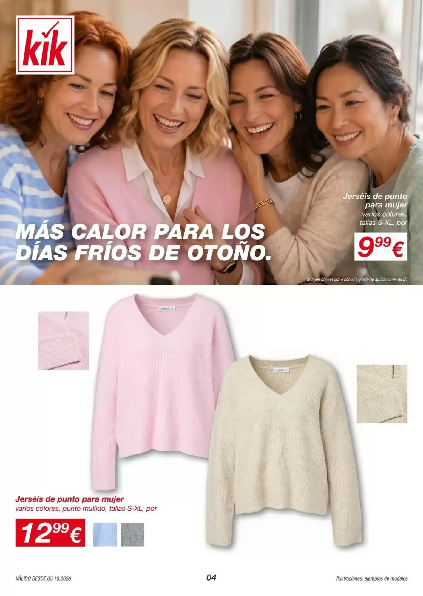 Folleto promocional de KIK válido desde el 02/10/2026 - Página 4.