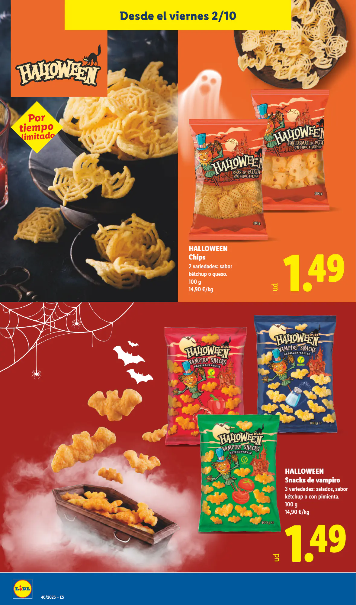 Folleto promocional de Lidl válido desde el 02/10/2026 - Página 10.