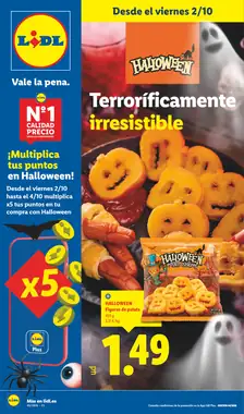 Folleto promocional de Lidl válido desde el 02/10/2026