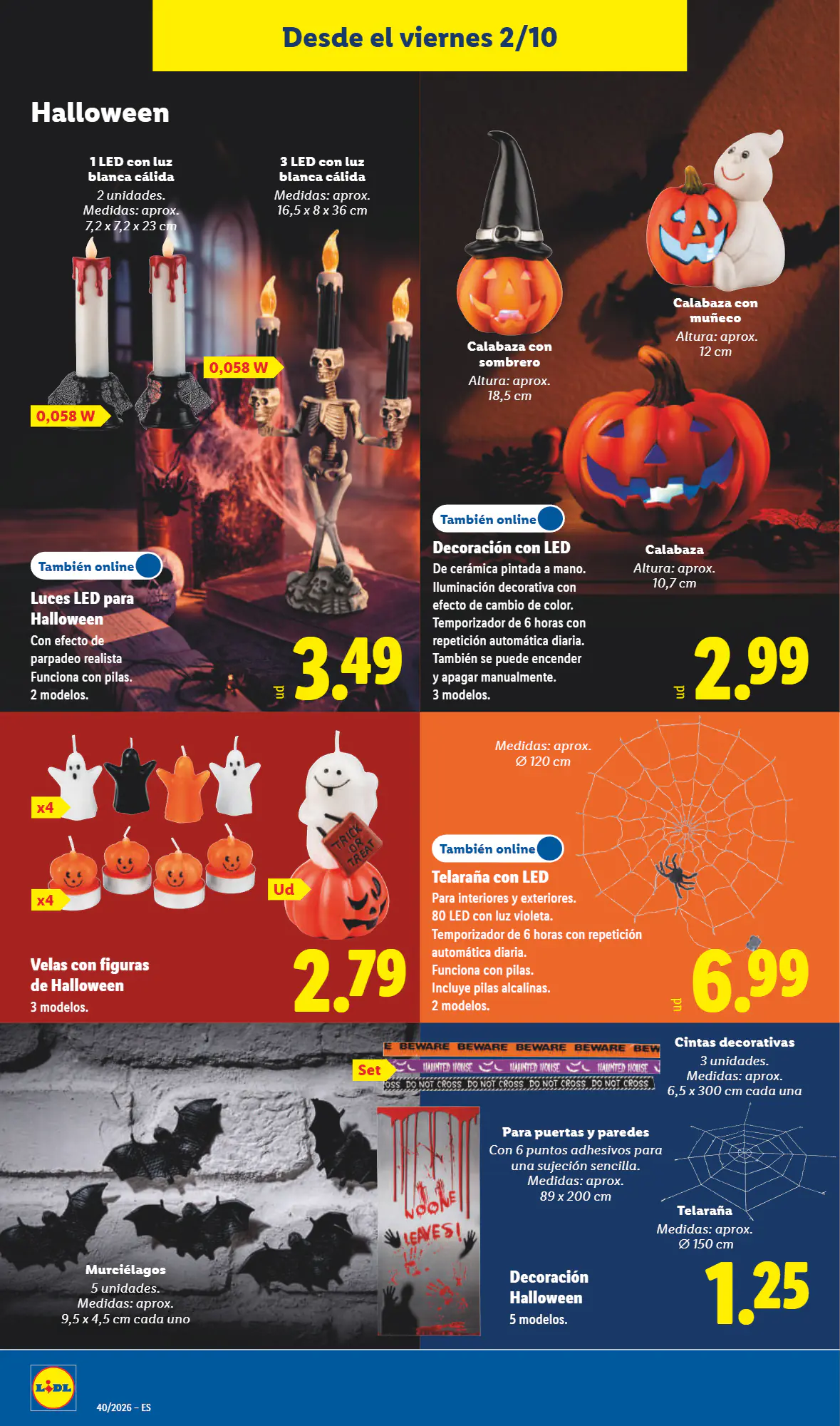 Folleto promocional de Lidl válido desde el 02/10/2026 - Página 22.