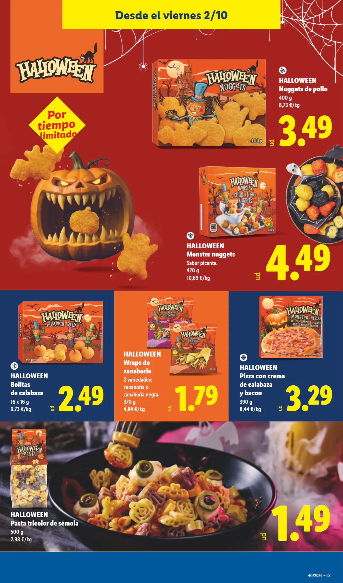 Folleto promocional de Lidl válido desde el 02/10/2026 - Página 3.