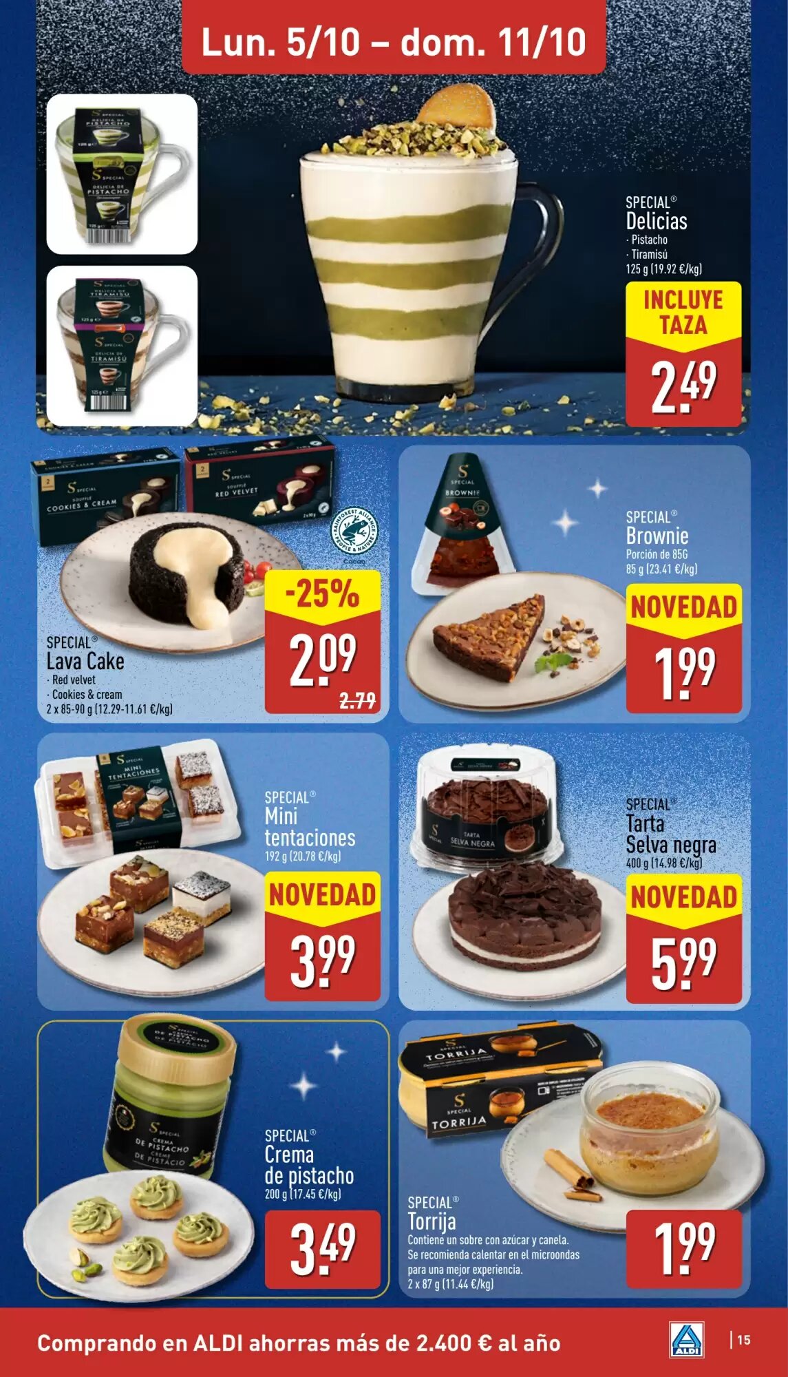 Folleto promocional de ALDI válido desde el 05/10/2026 - Página 15.
