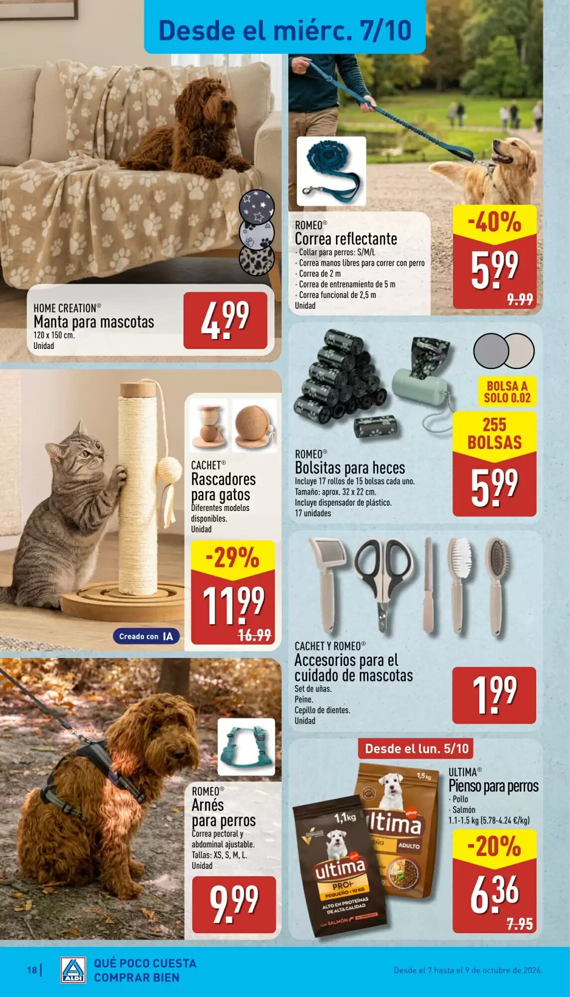 Folleto promocional de ALDI válido desde el 05/10/2026 - Página 18.
