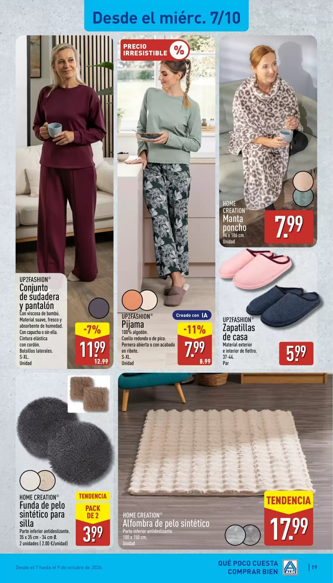 Folleto promocional de ALDI válido desde el 05/10/2026 - Página 19.