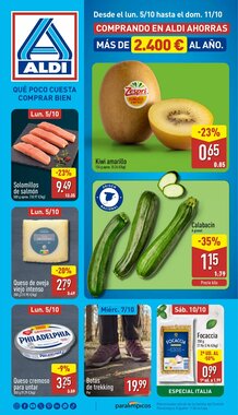 Folleto promocional de ALDI válido desde el 05/10/2026