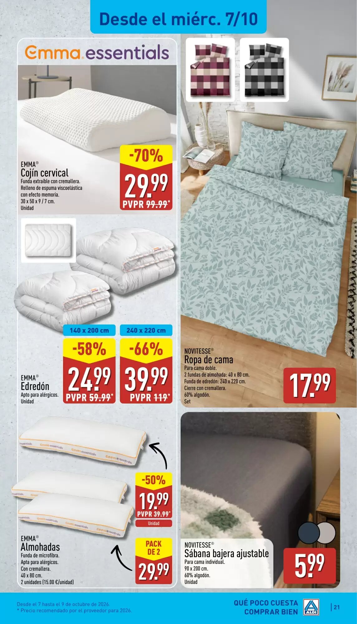 Folleto promocional de ALDI válido desde el 05/10/2026 - Página 21.