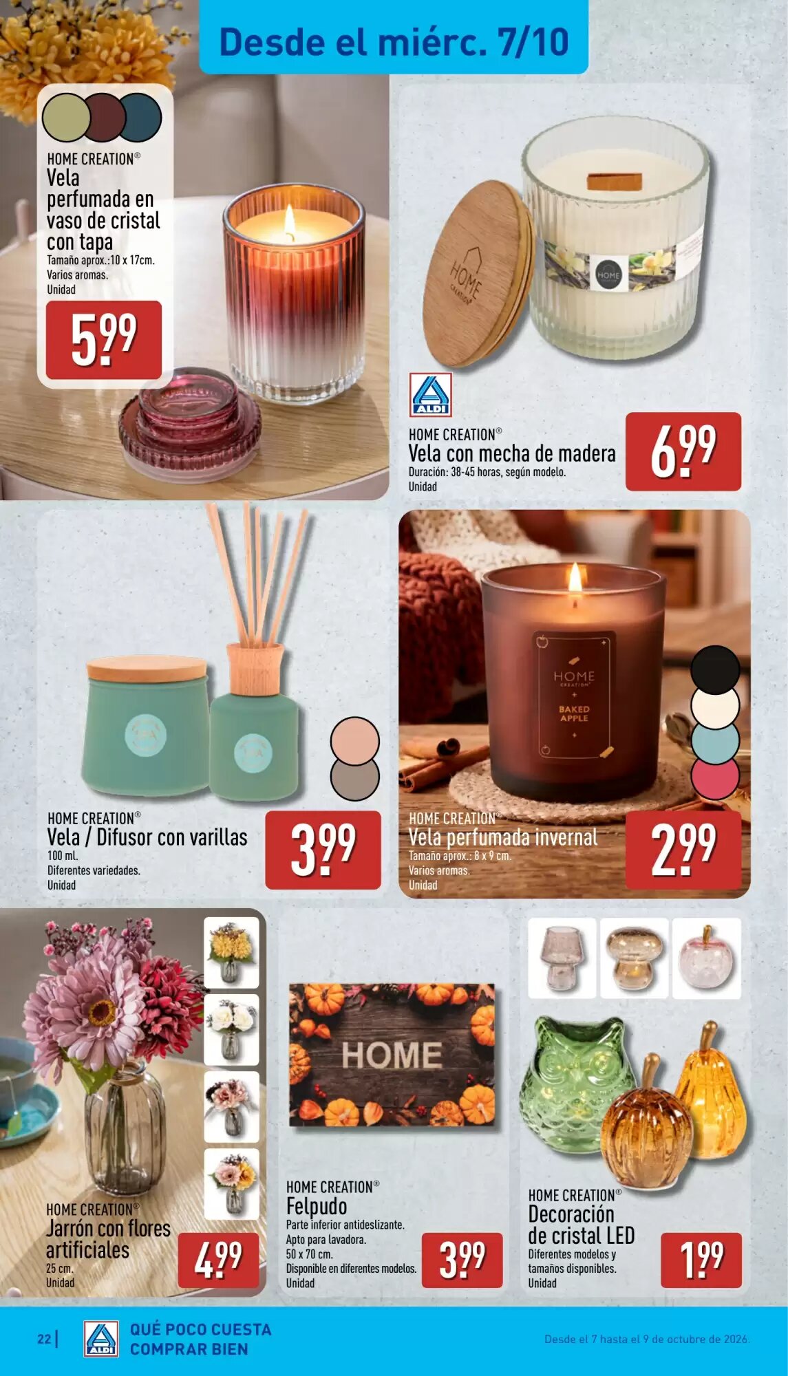 Folleto promocional de ALDI válido desde el 05/10/2026 - Página 22.