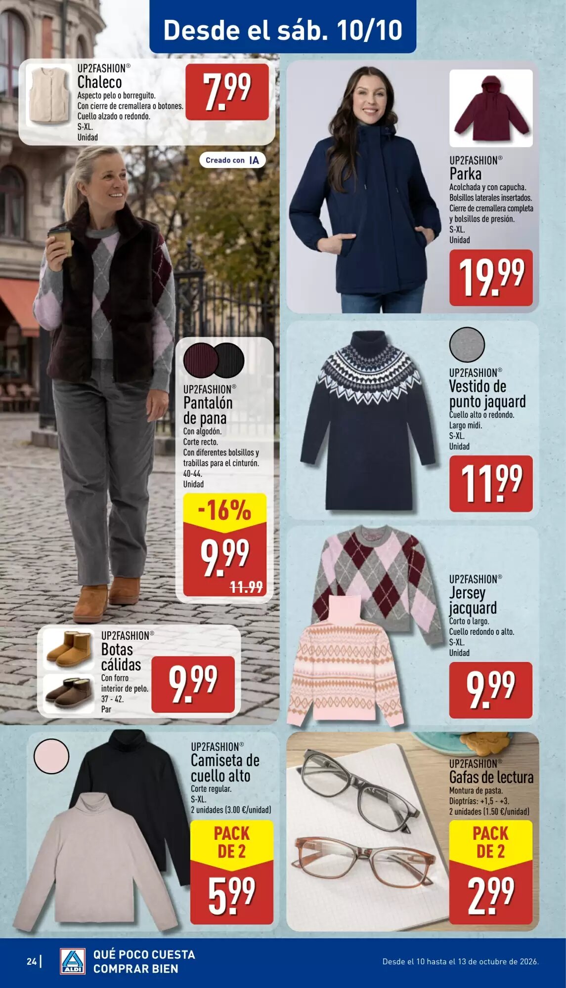 Folleto promocional de ALDI válido desde el 05/10/2026 - Página 24.