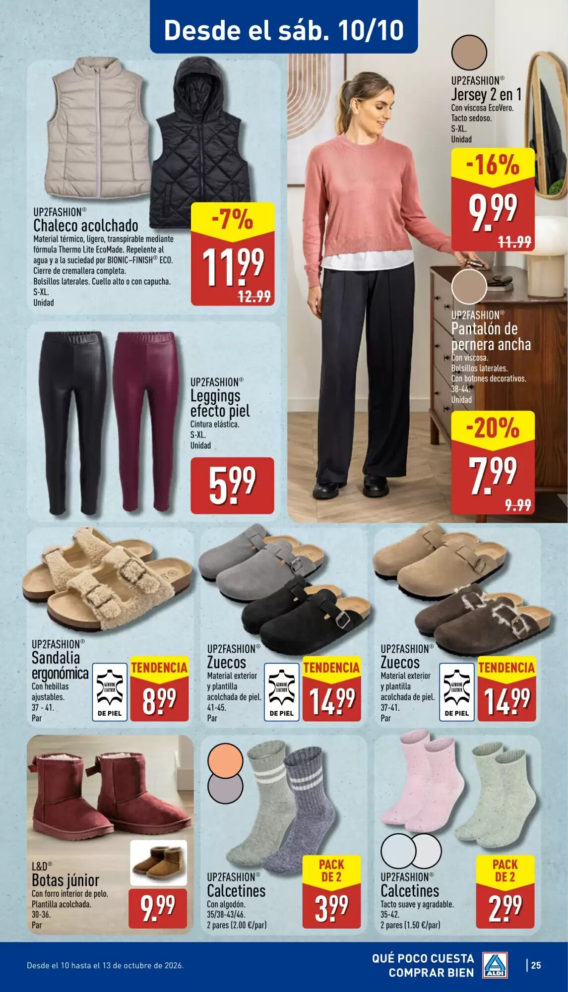 Folleto promocional de ALDI válido desde el 05/10/2026 - Página 25.