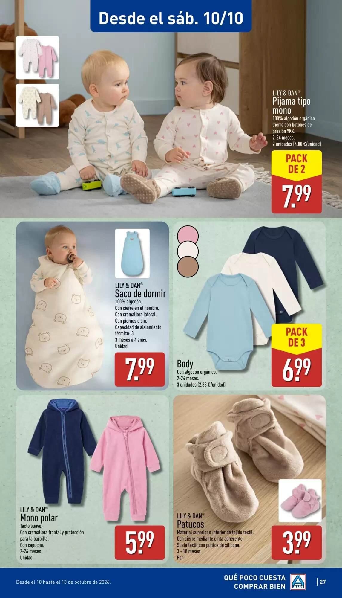 Folleto promocional de ALDI válido desde el 05/10/2026 - Página 27.