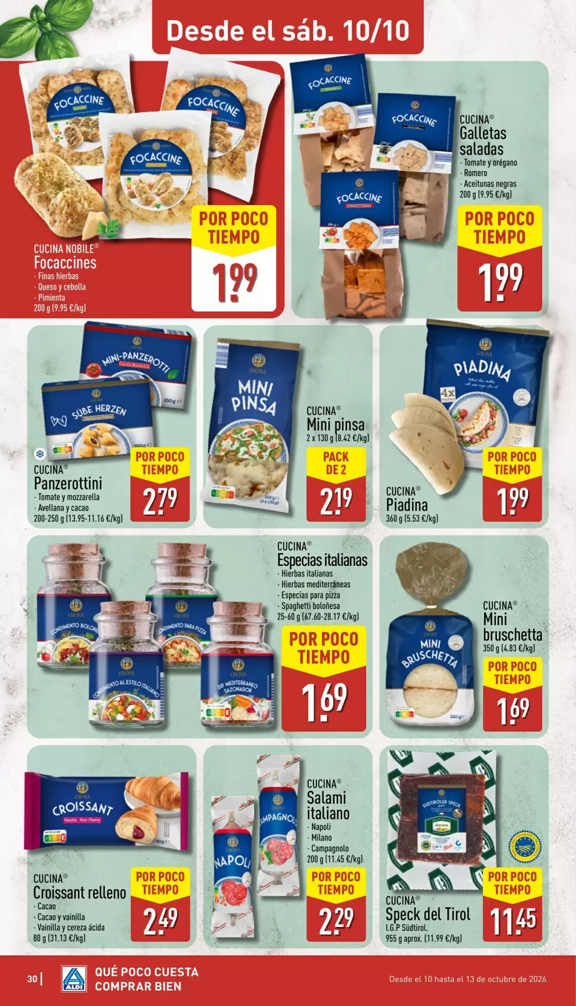 Folleto promocional de ALDI válido desde el 05/10/2026 - Página 30.