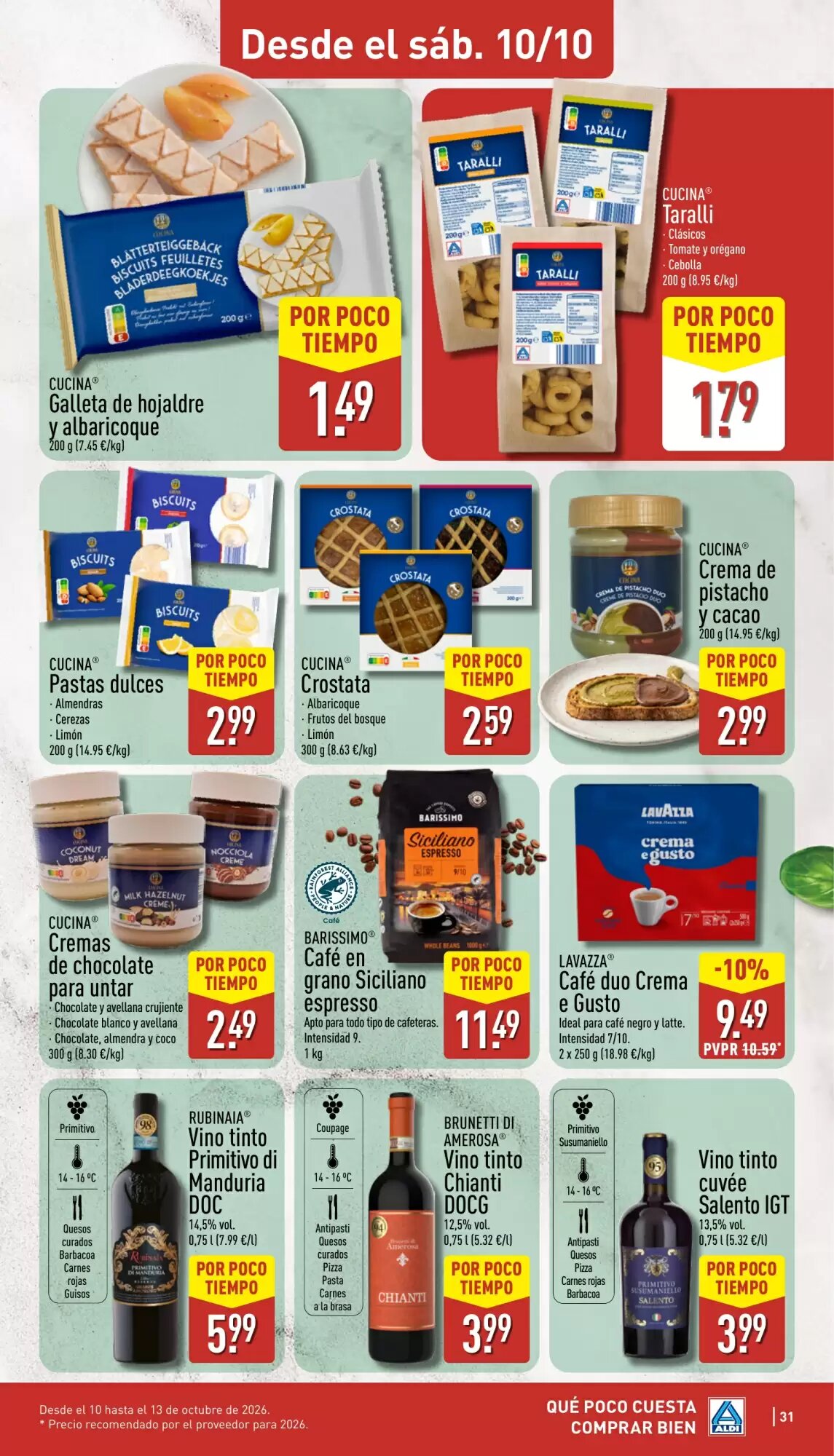 Folleto promocional de ALDI válido desde el 05/10/2026 - Página 31.