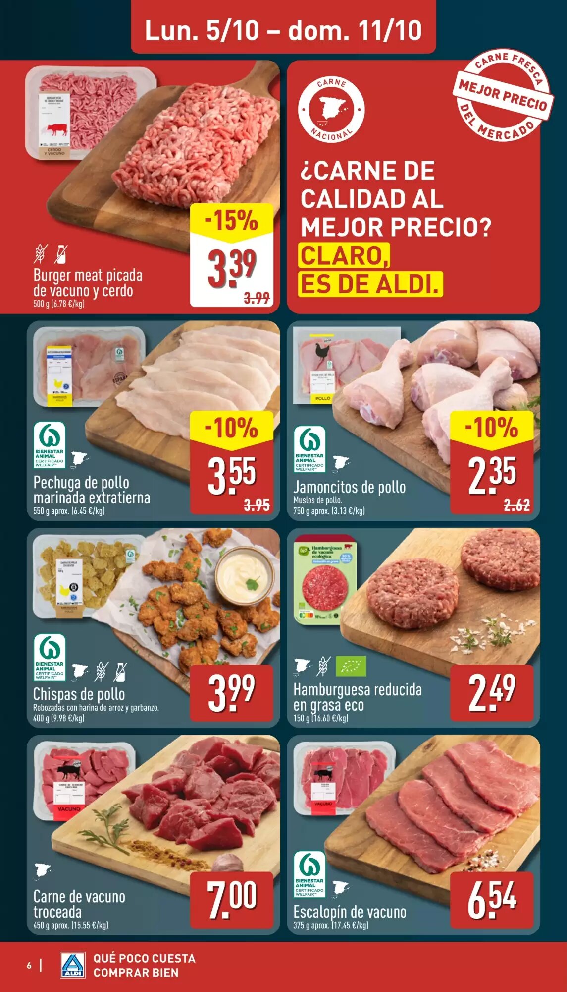 Folleto promocional de ALDI válido desde el 05/10/2026 - Página 6.