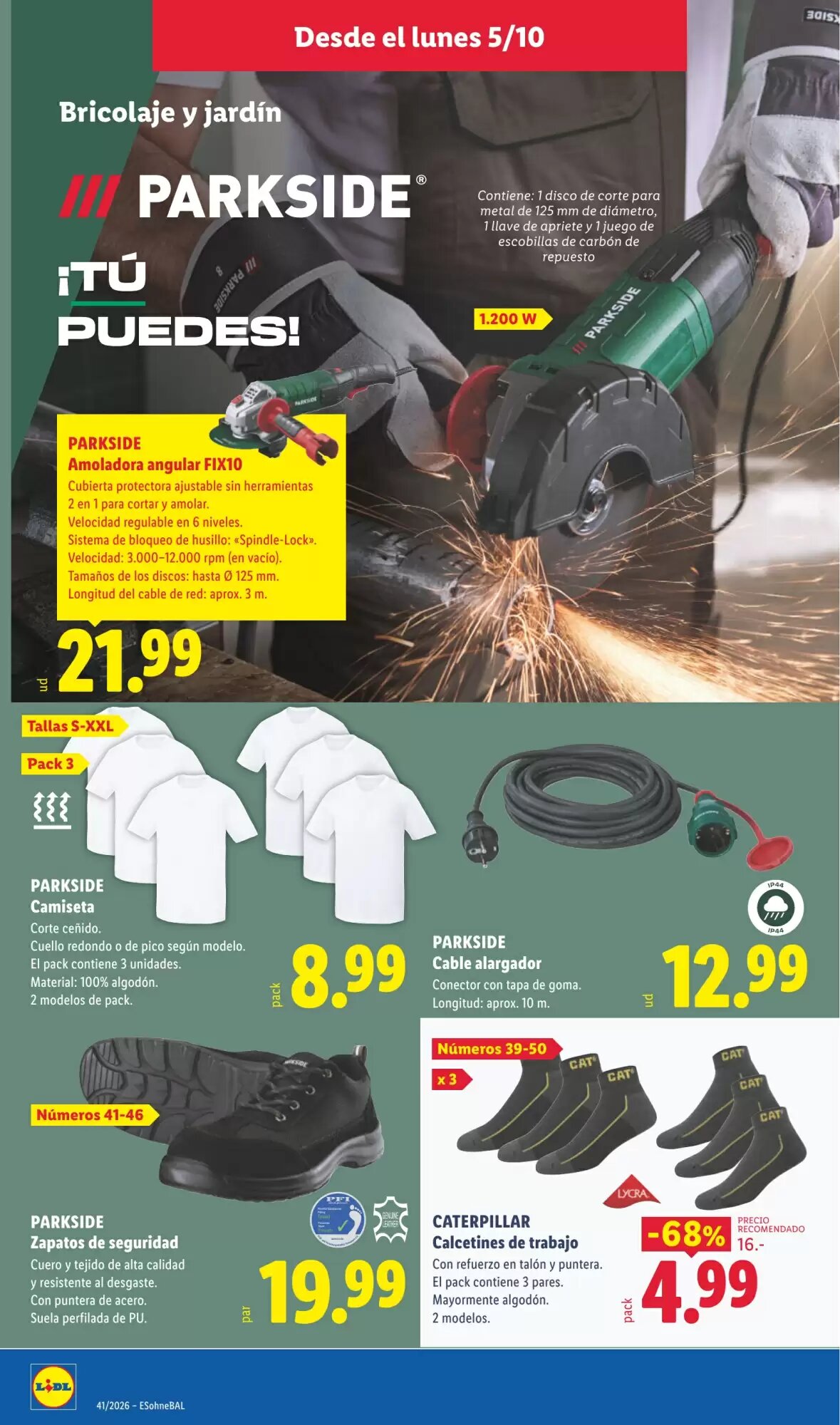 Folleto promocional de Lidl válido desde el 05/10/2026 - Página 12.