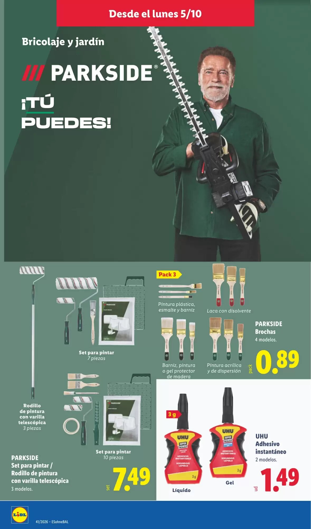 Folleto promocional de Lidl válido desde el 05/10/2026 - Página 14.