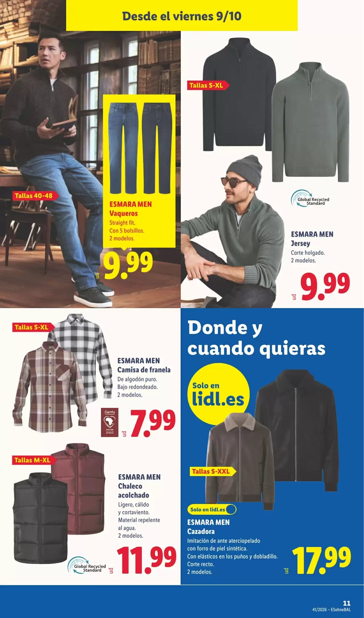 Folleto promocional de Lidl válido desde el 05/10/2026 - Página 17.