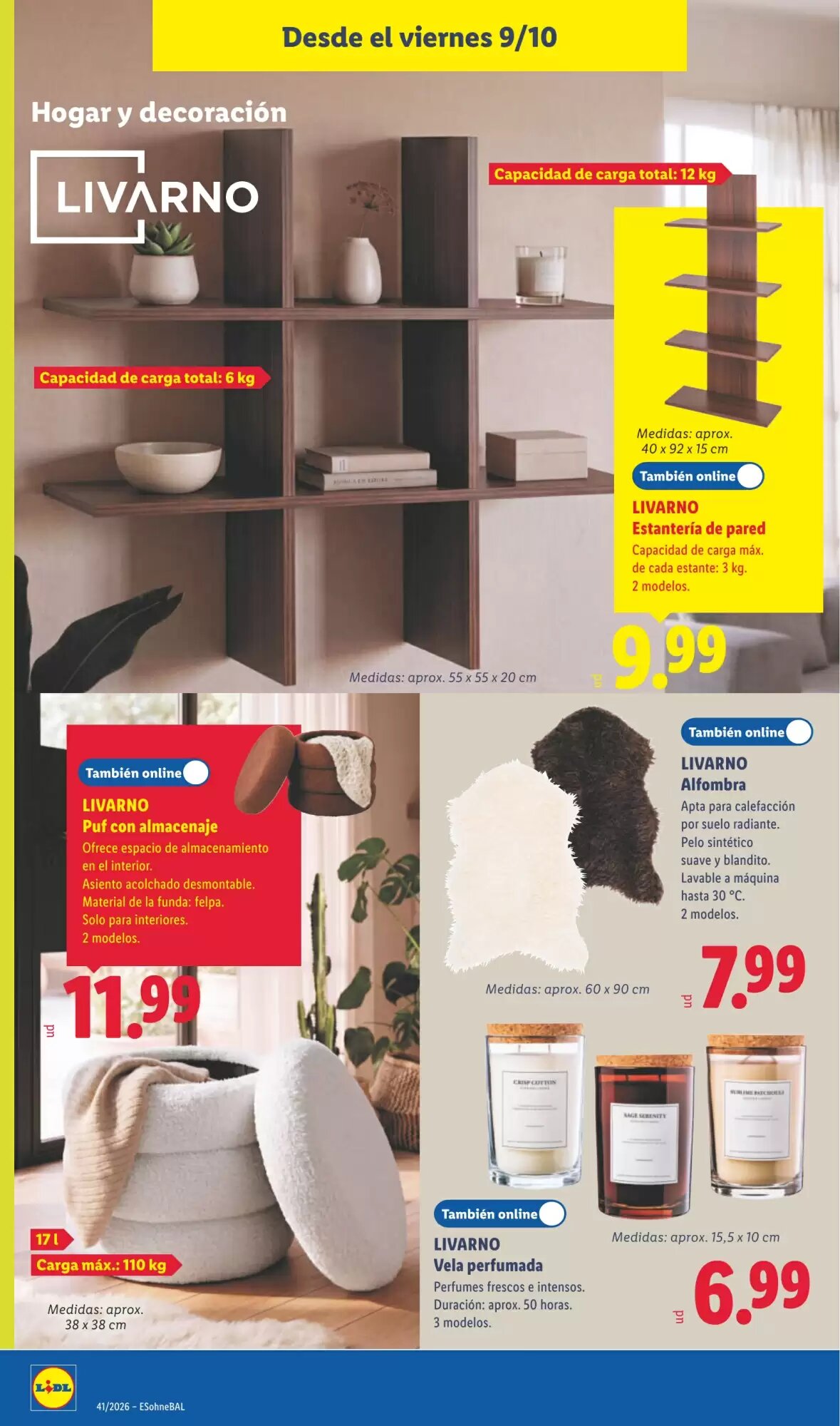 Folleto promocional de Lidl válido desde el 05/10/2026 - Página 22.